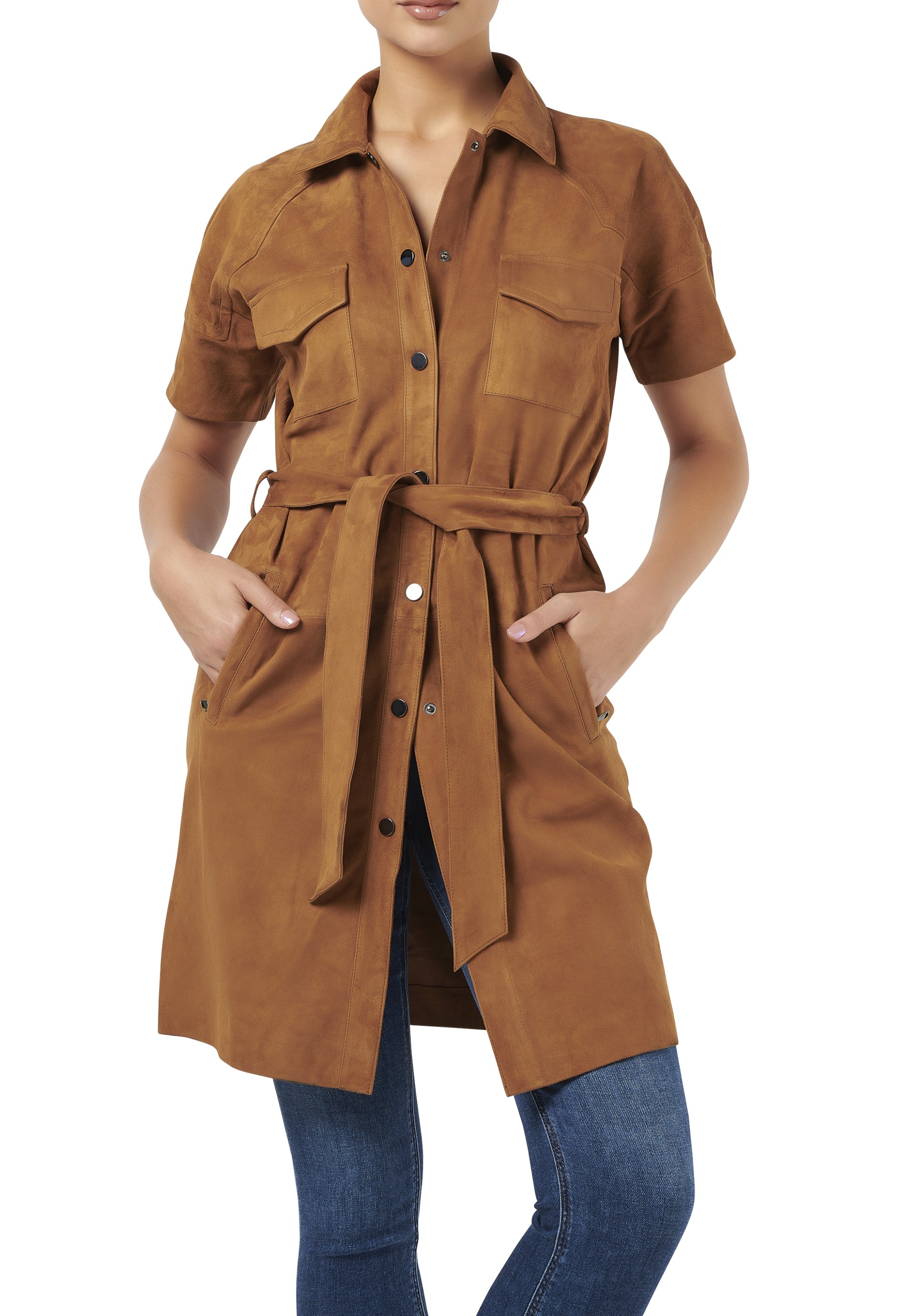 Vestido em pele Frida