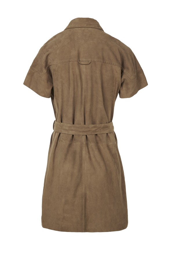 Vestido em pele Frida