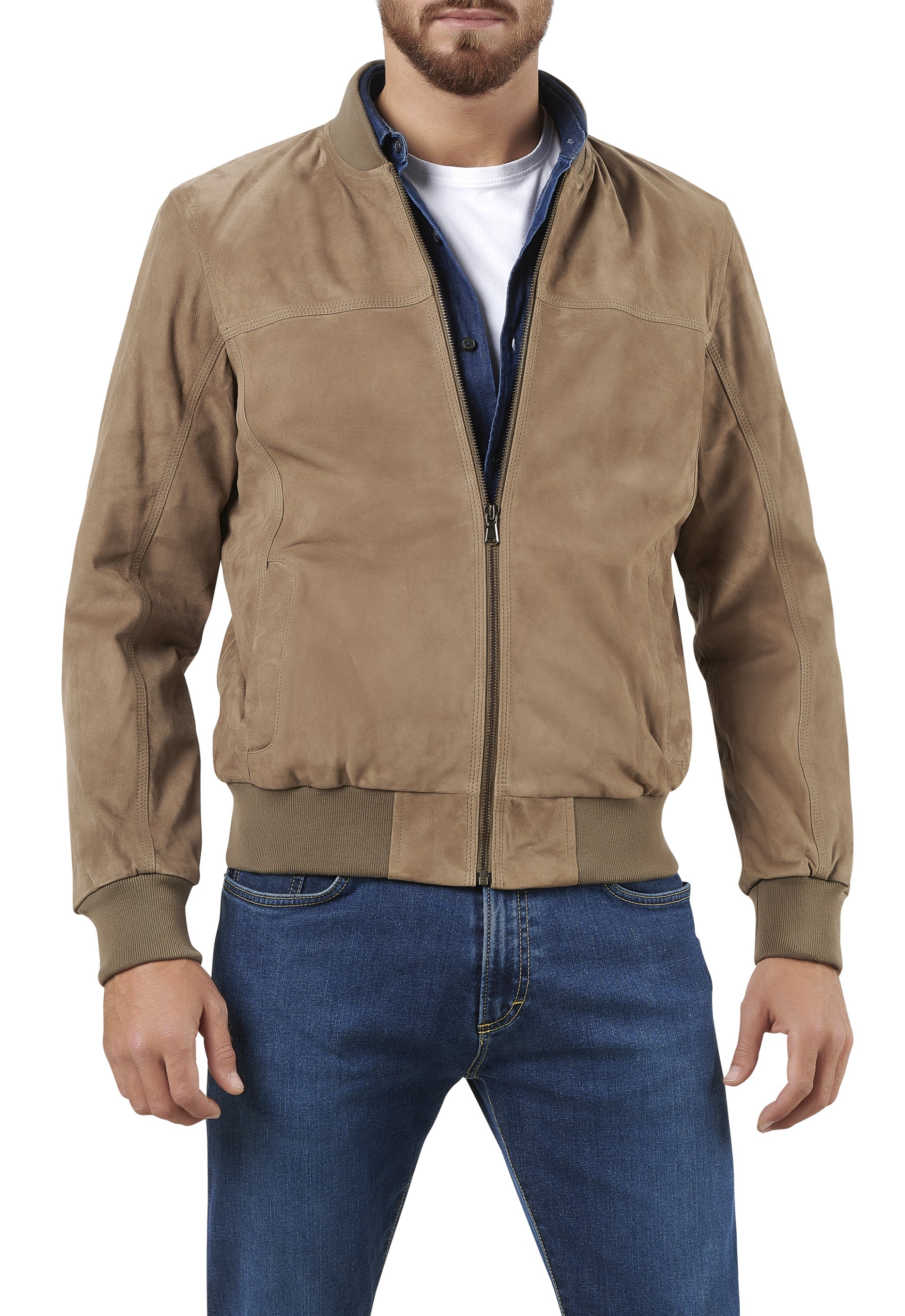 Blusão em pele Oliver