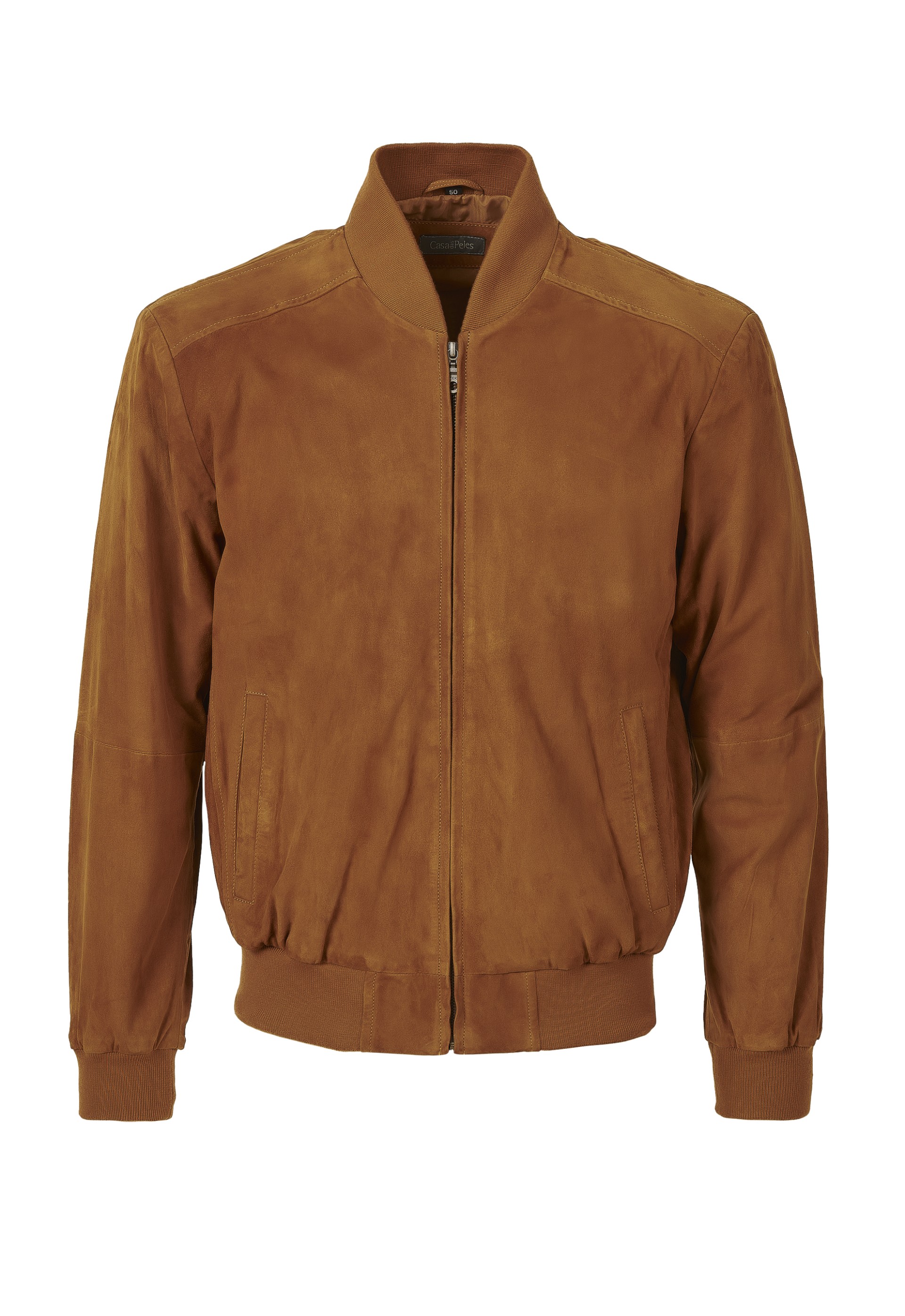 Blusão de Pele Suede Comf