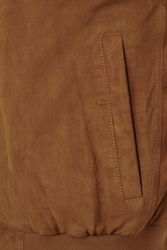 Blusão de Pele Suede Comf
