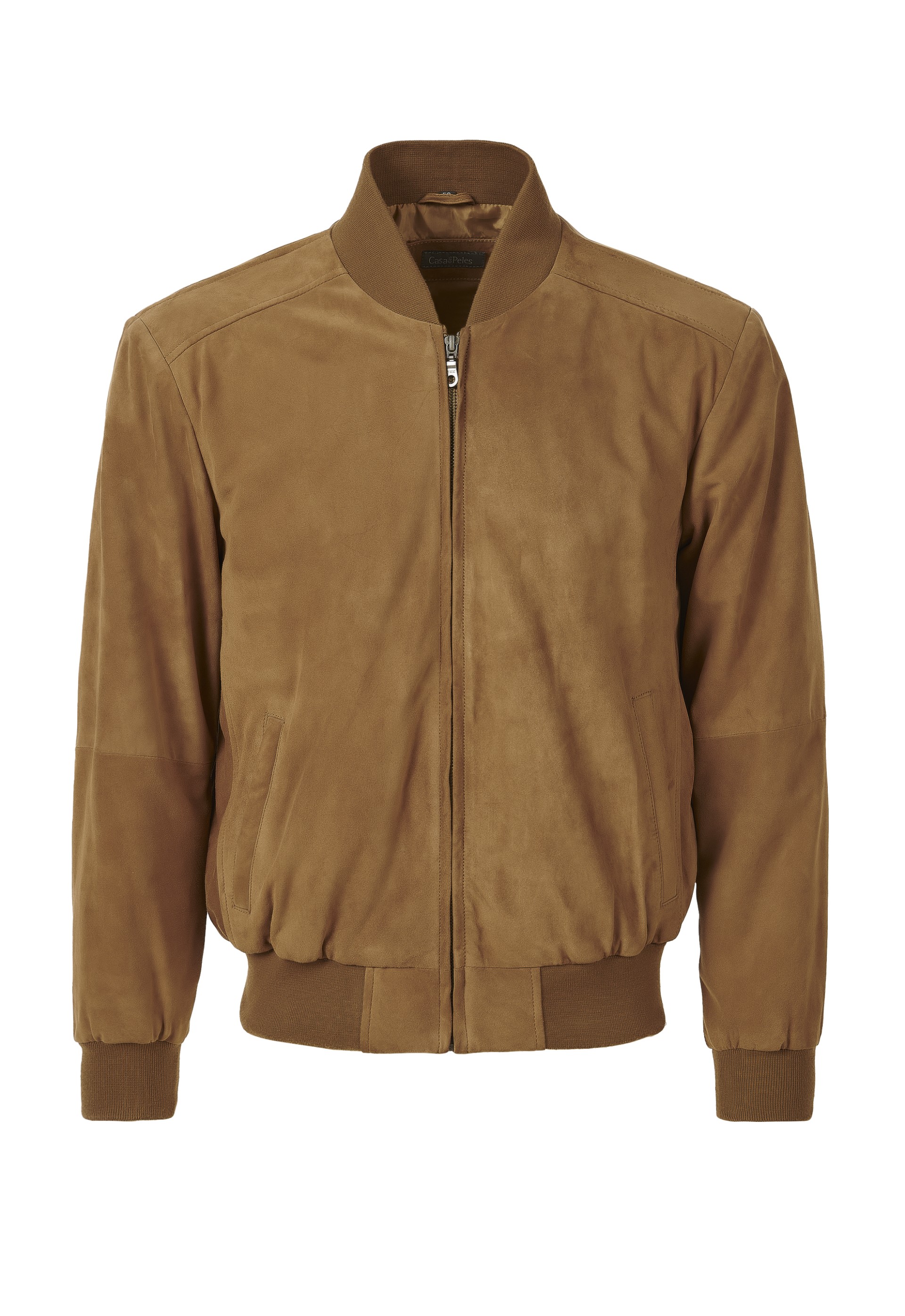 Blusão de Pele Suede Comf