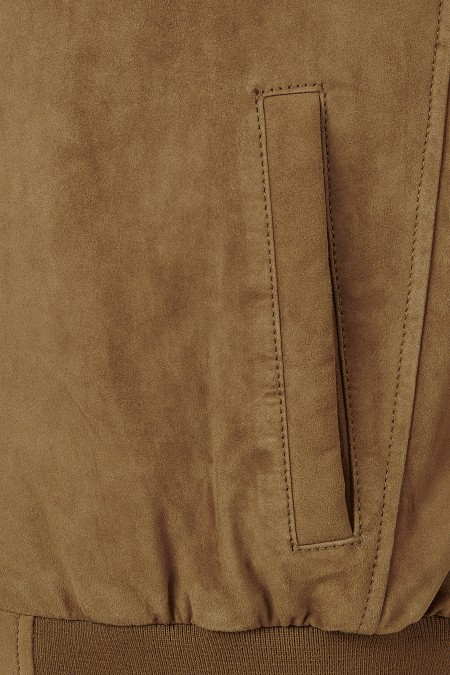 Bluso de Pele Suede Comf