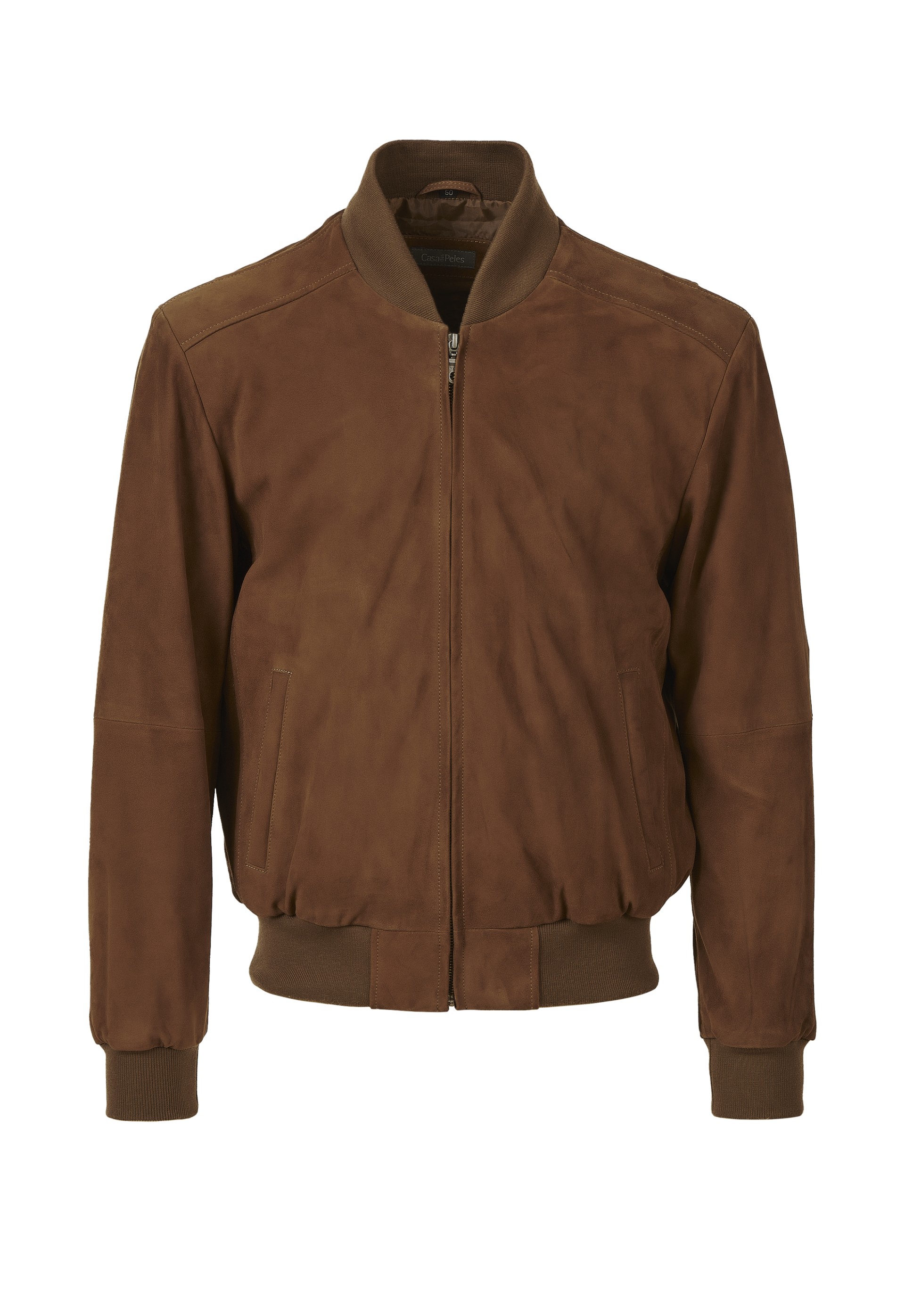 Blusão de Pele Suede Comf