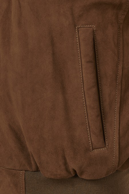 Bluso de Pele Suede Comf