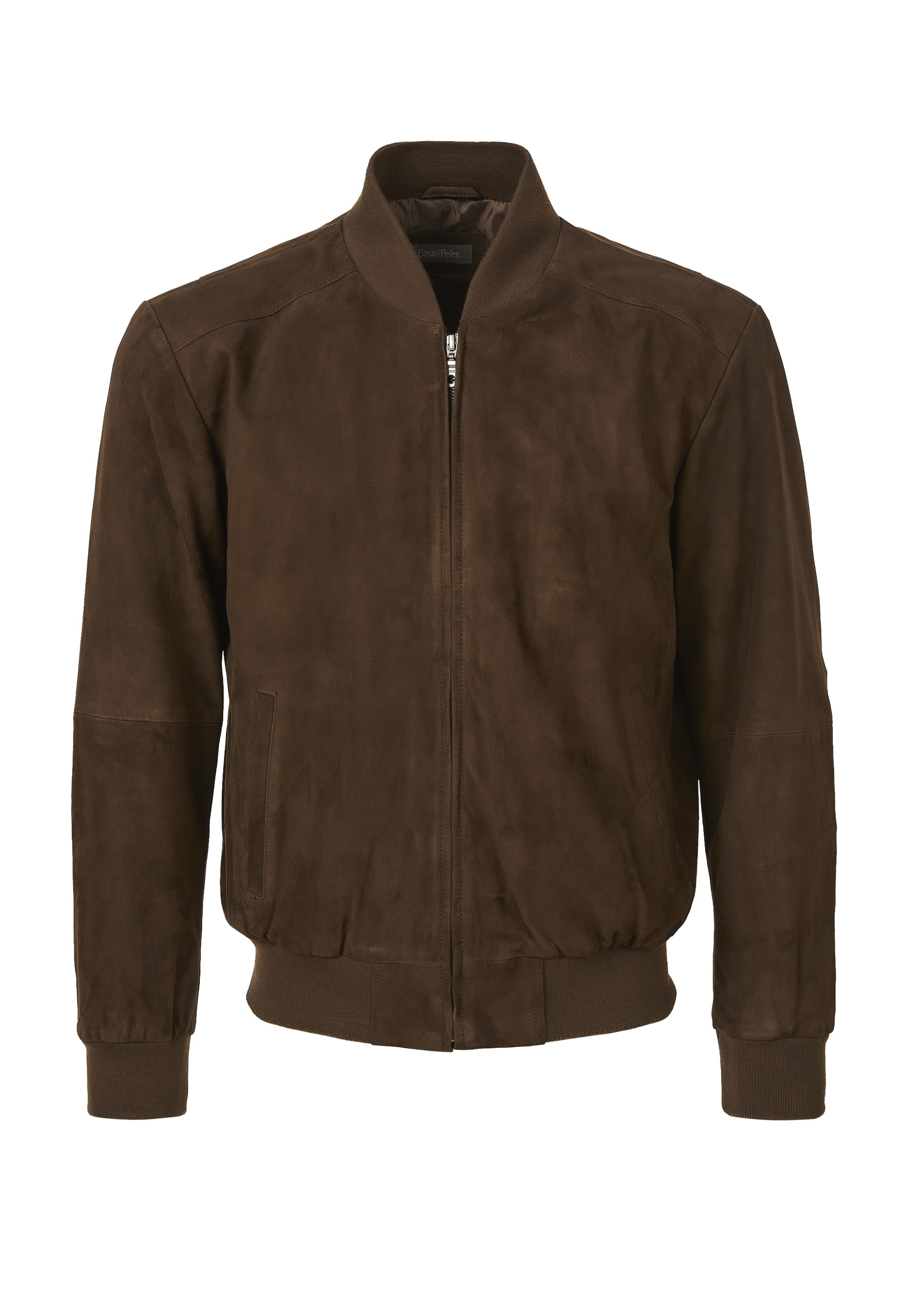 Blusão de Pele Suede Comf