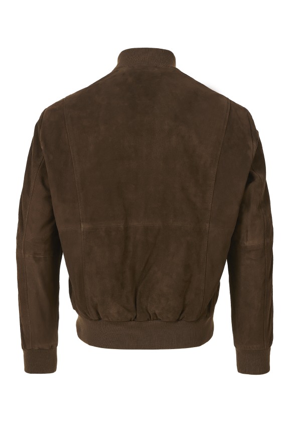 Blusão de Pele Suede Comf