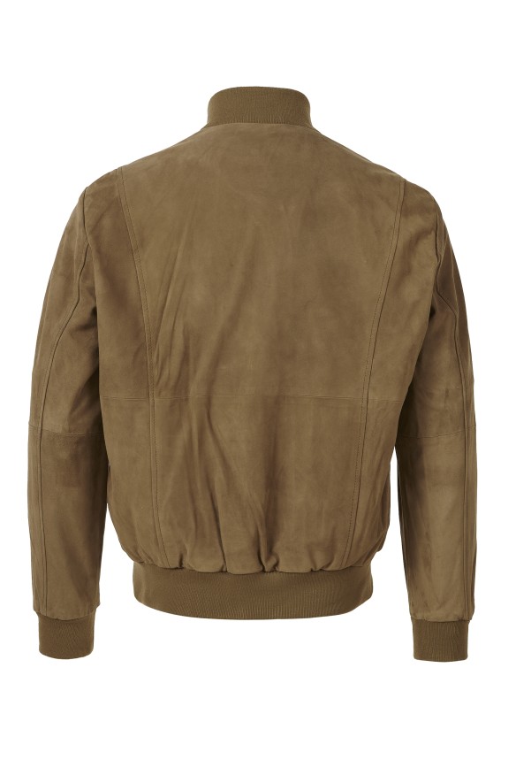 Blusão de Pele Suede Comf