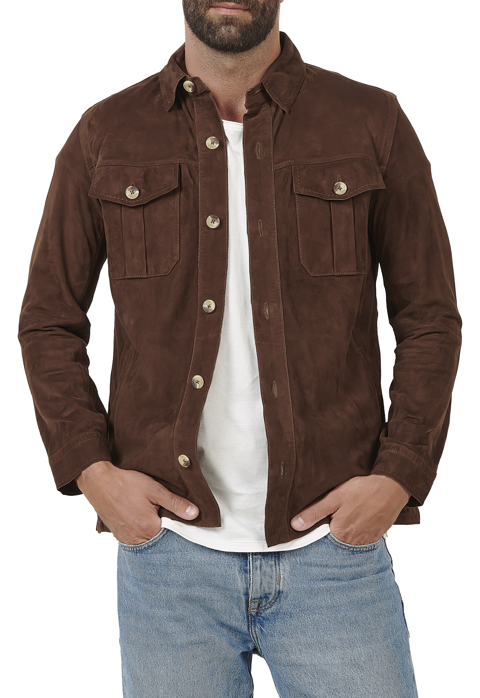 Camisa em pele Elegance