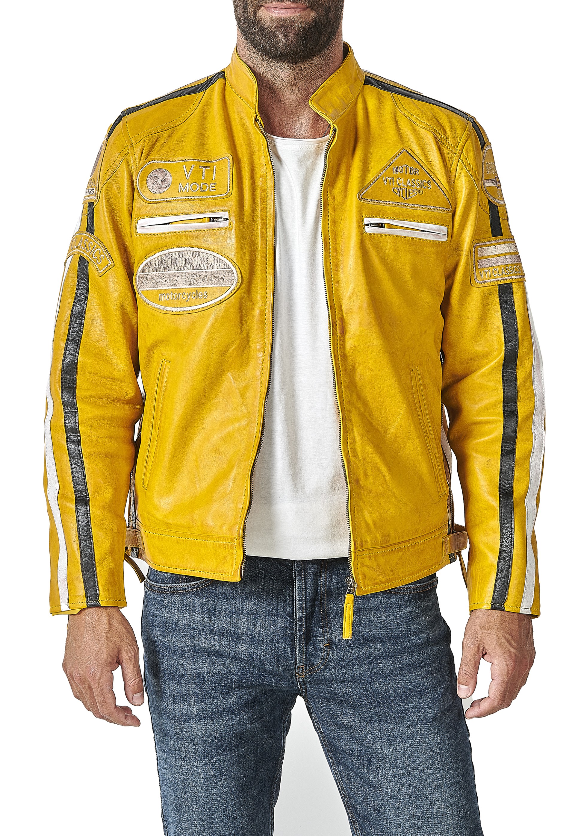 Blusão em pele Motorvita