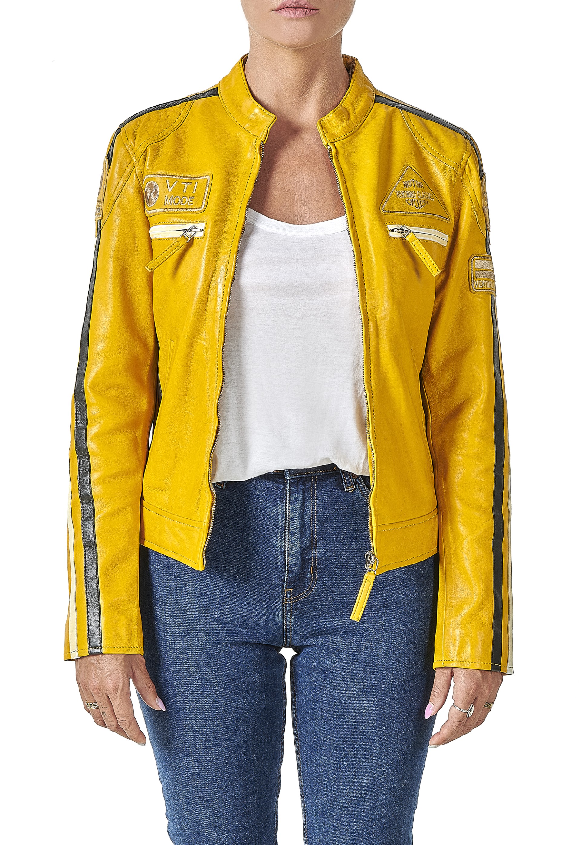 Blusão em pele Motorvita