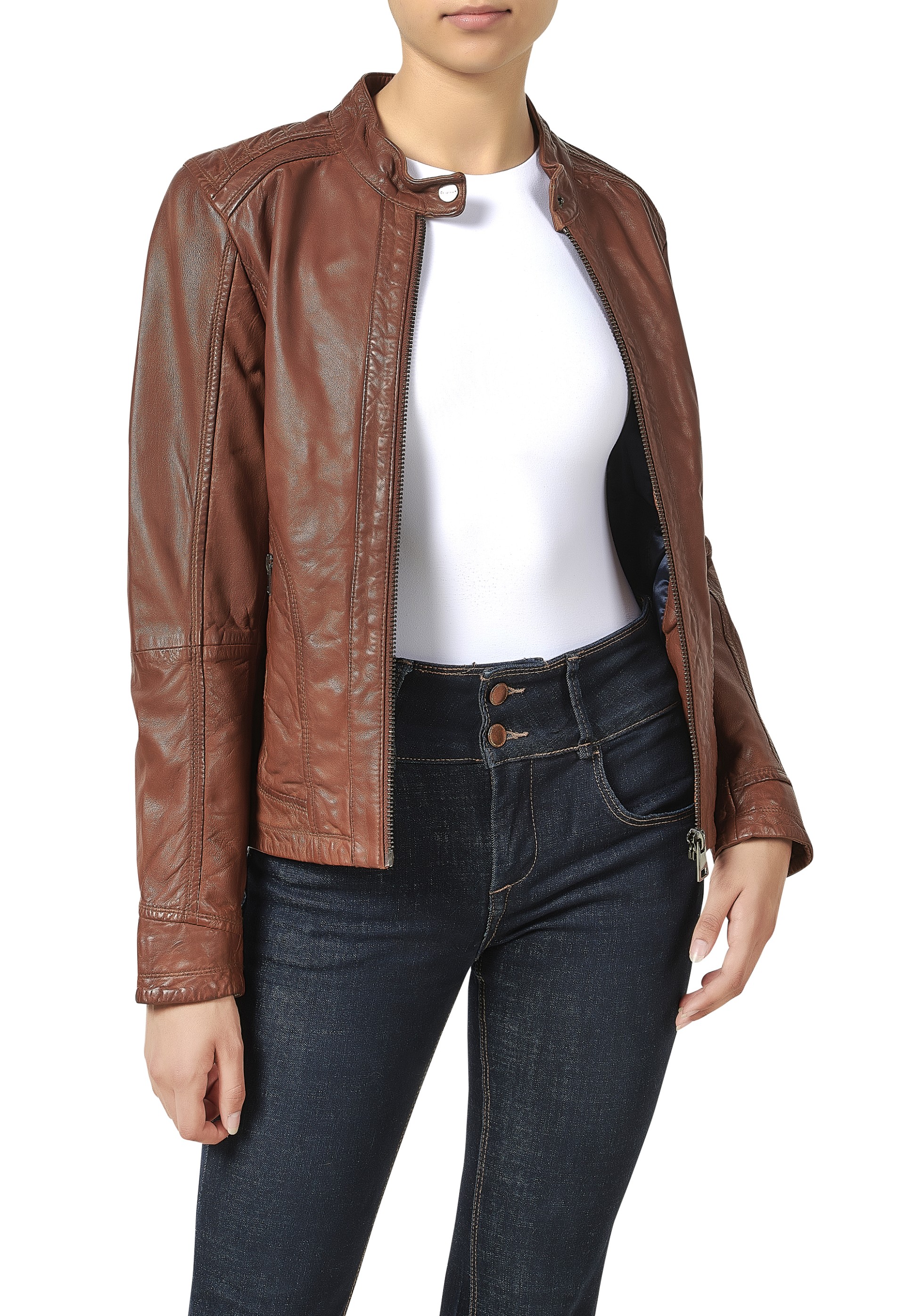 Blusão em pele Emma