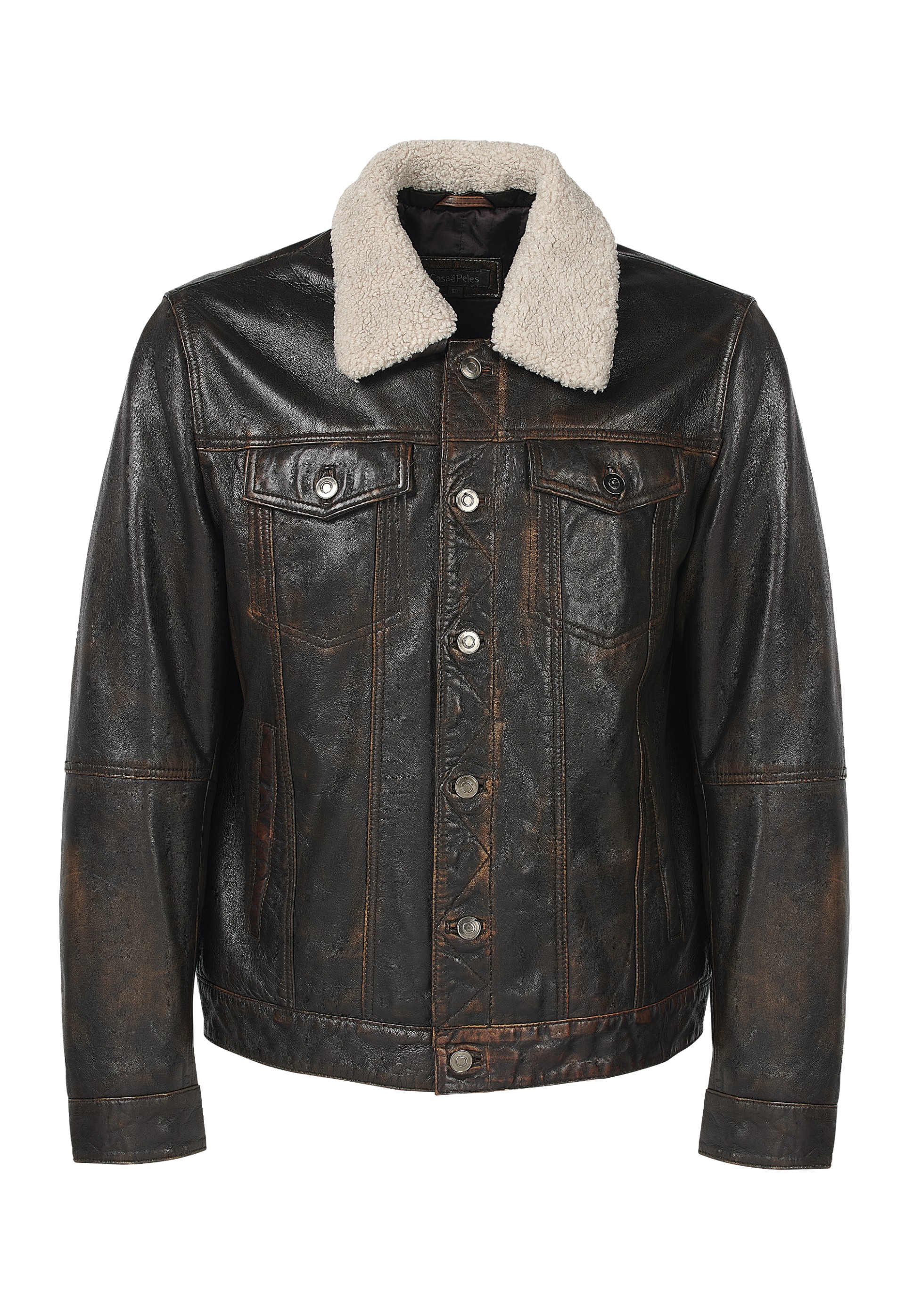 Blusão em pele Luiz
