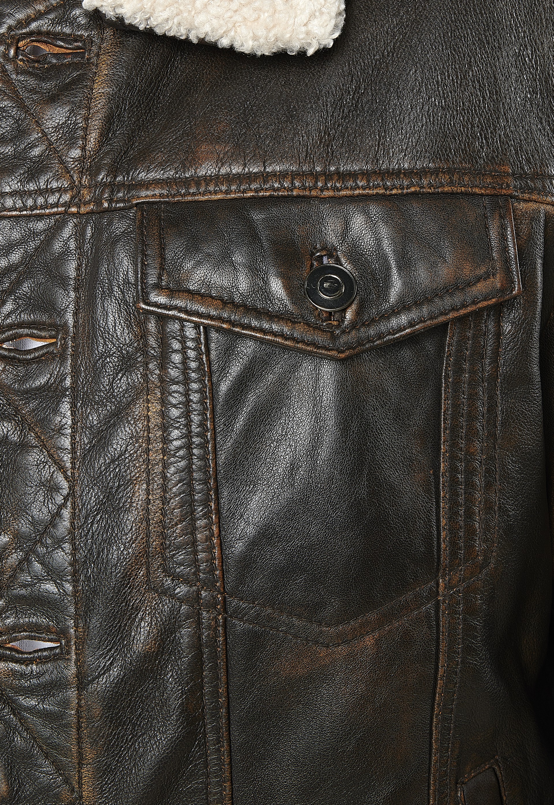 Blusão em pele Luiz