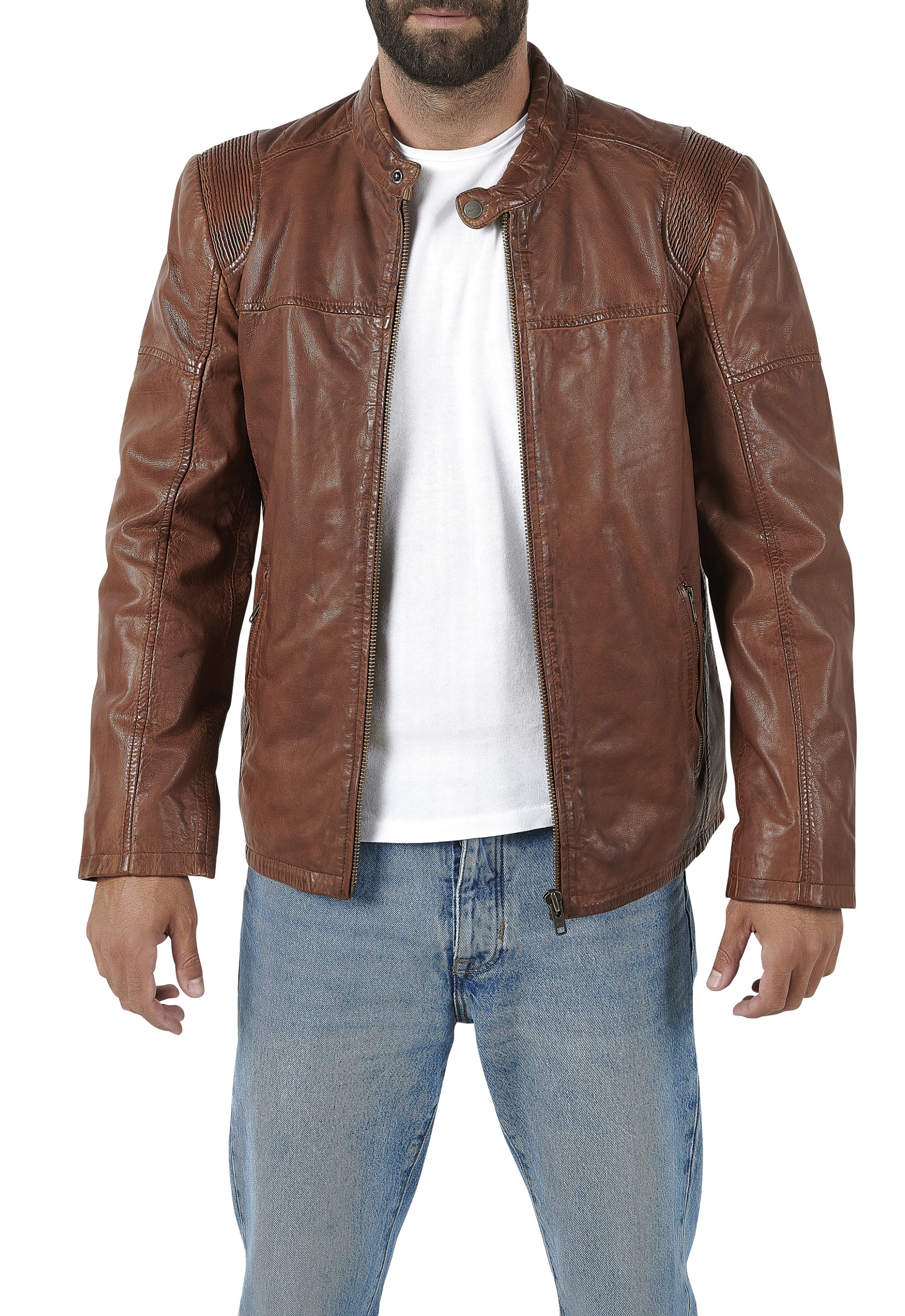 Blusão em pele Noah