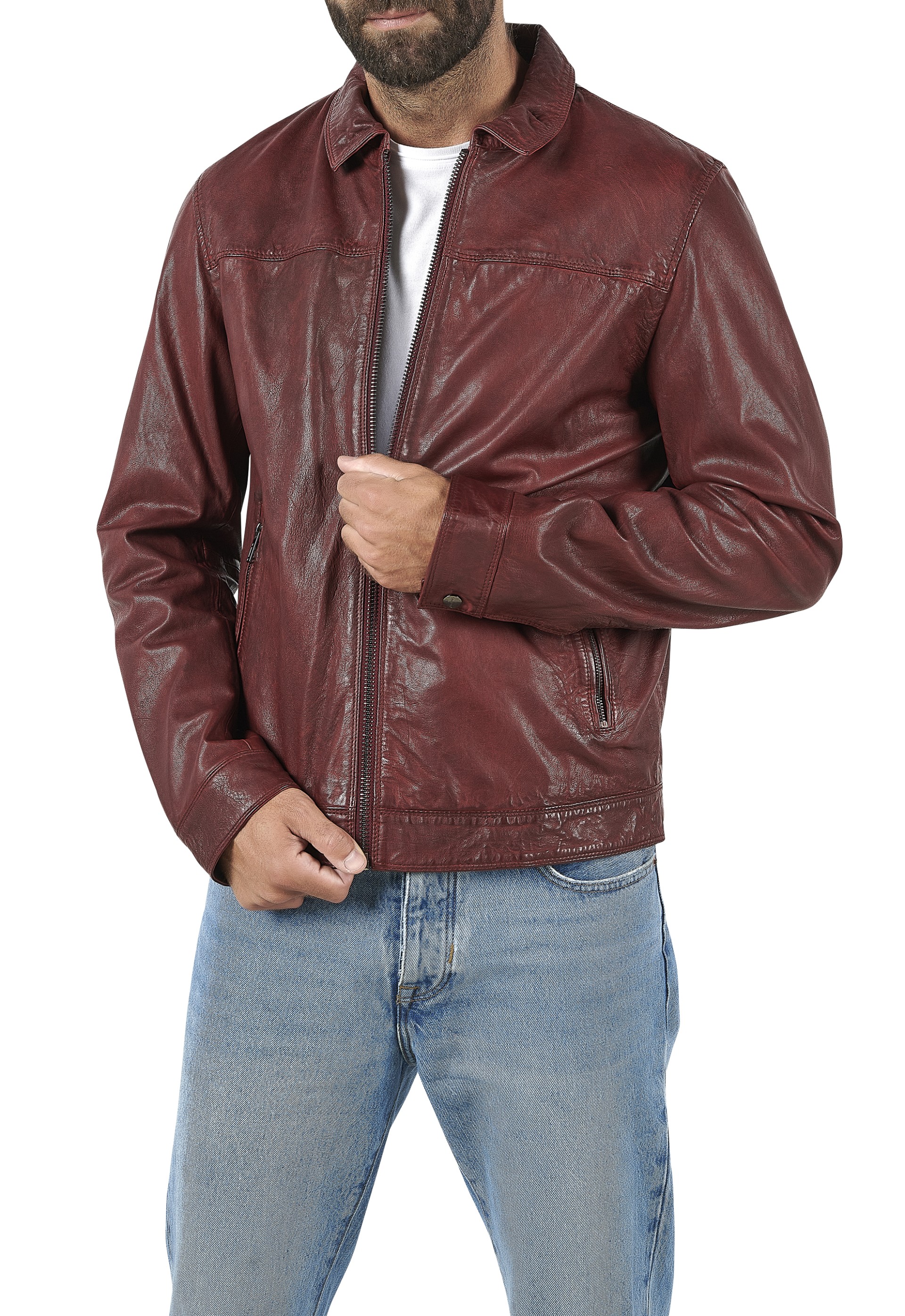 Blusão em pele Murilo