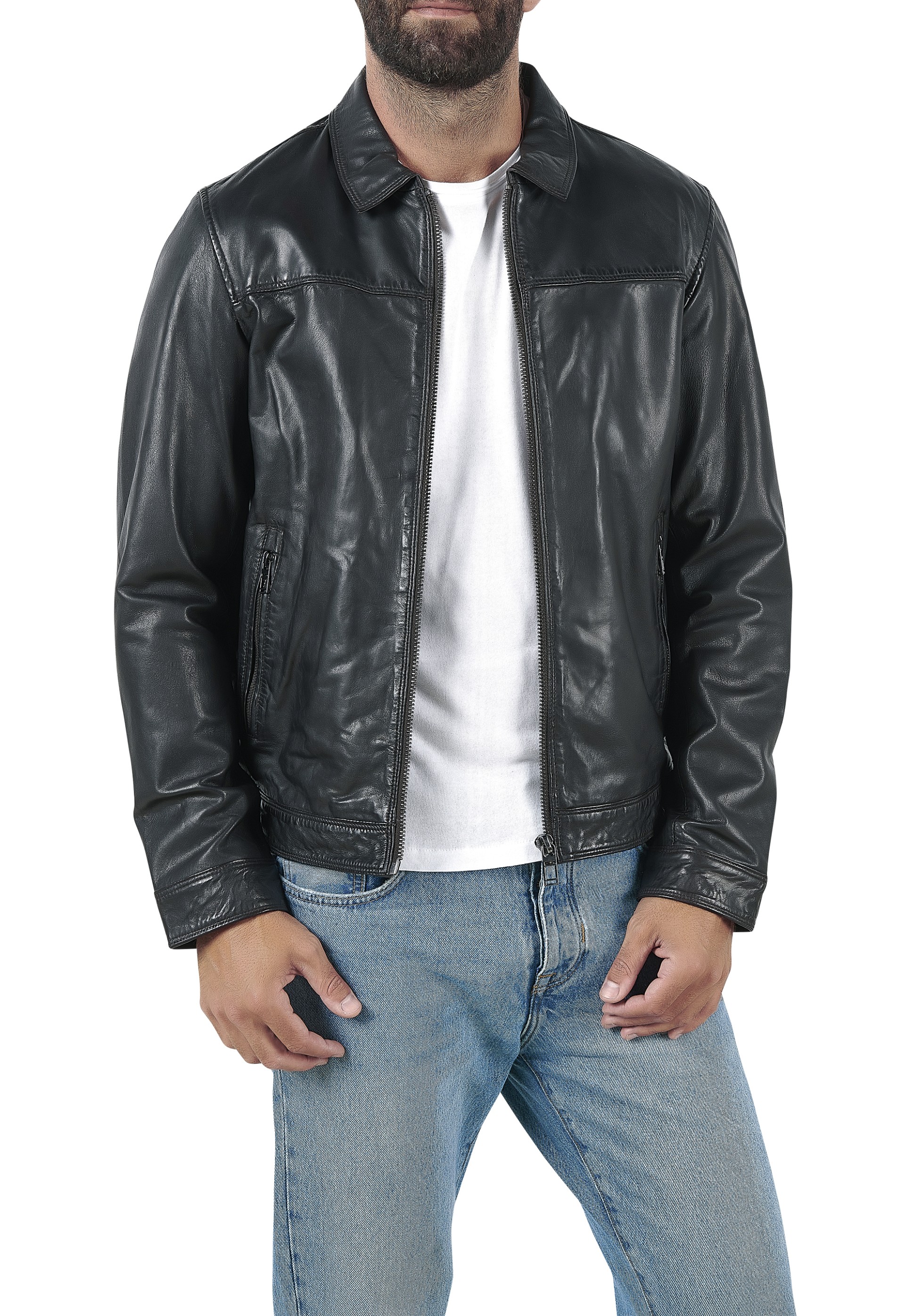 Blusão em pele Murilo