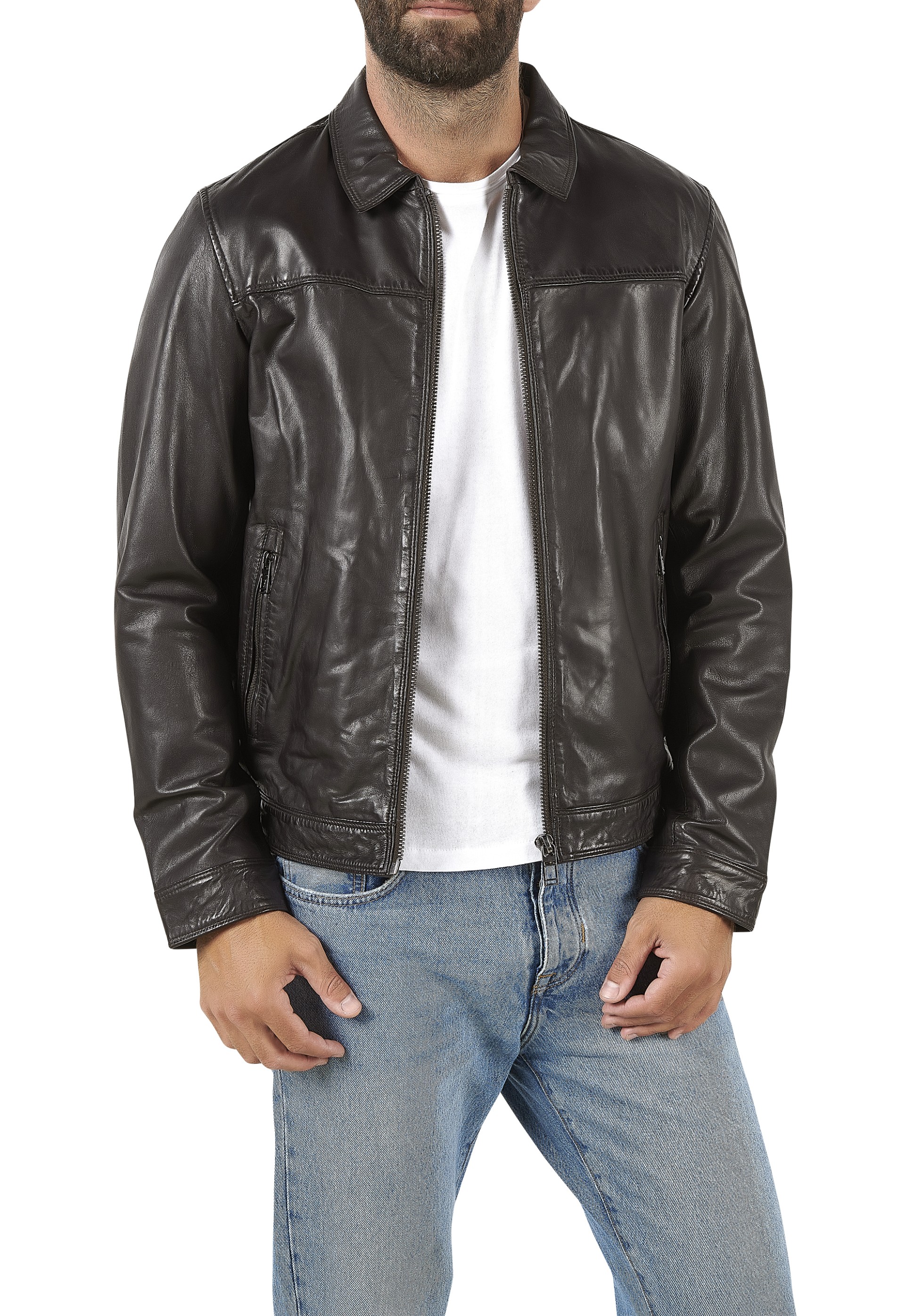 Blusão em pele Murilo