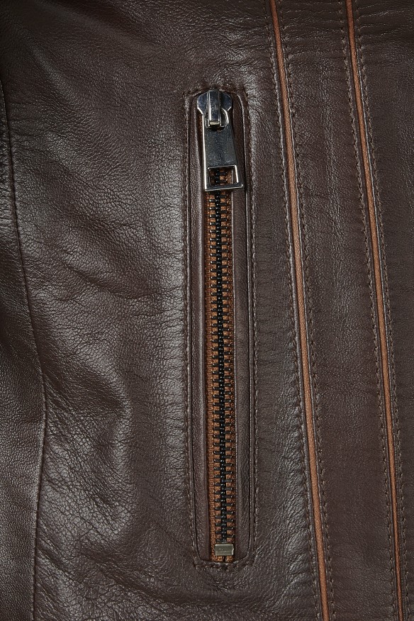 Jaqueta em pele Mait