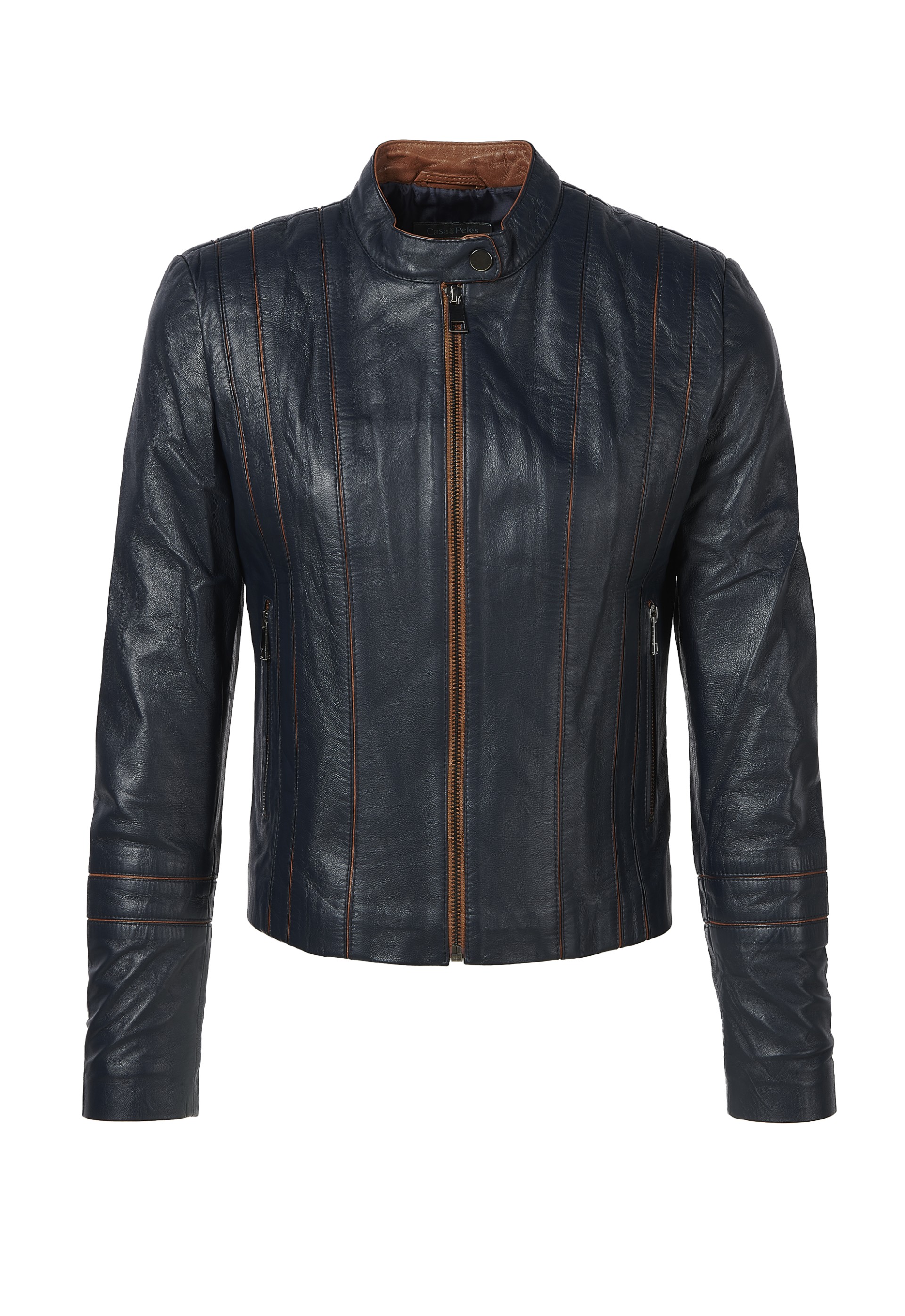 Jaqueta em pele Maitê