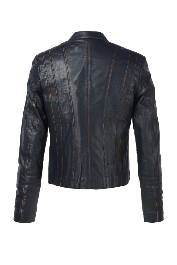 Jaqueta em pele Mait