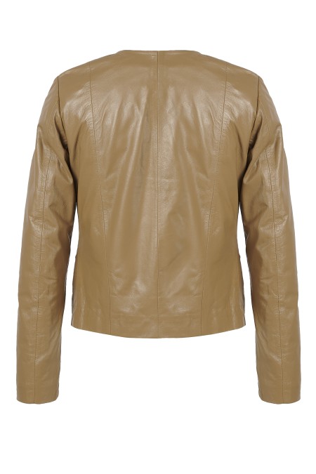 Jaqueta em pele Dbora