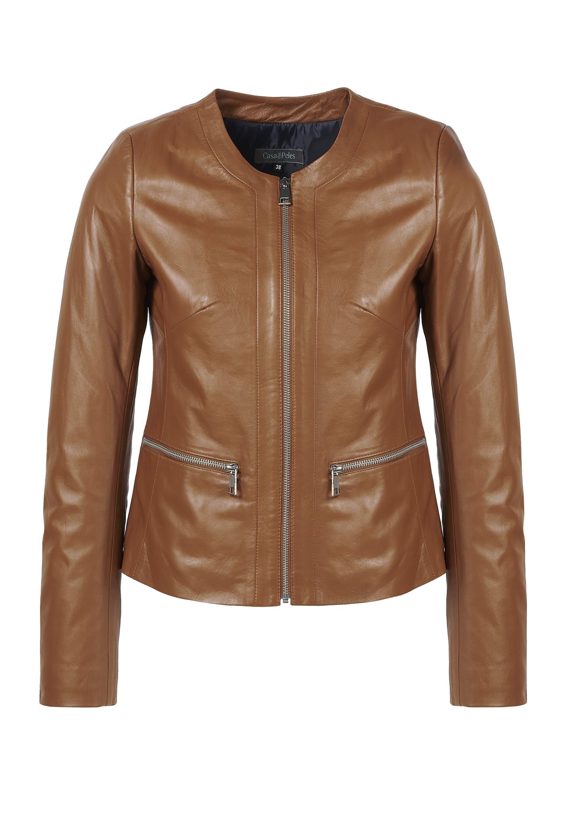 Jaqueta em pele Débora