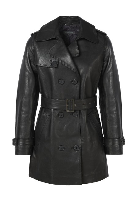 Casaco em pele Willa