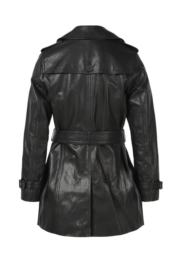 Casaco em pele Willa