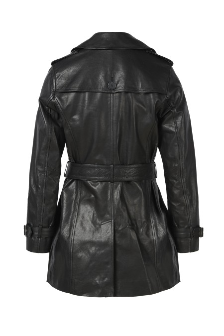 Casaco em pele Willa