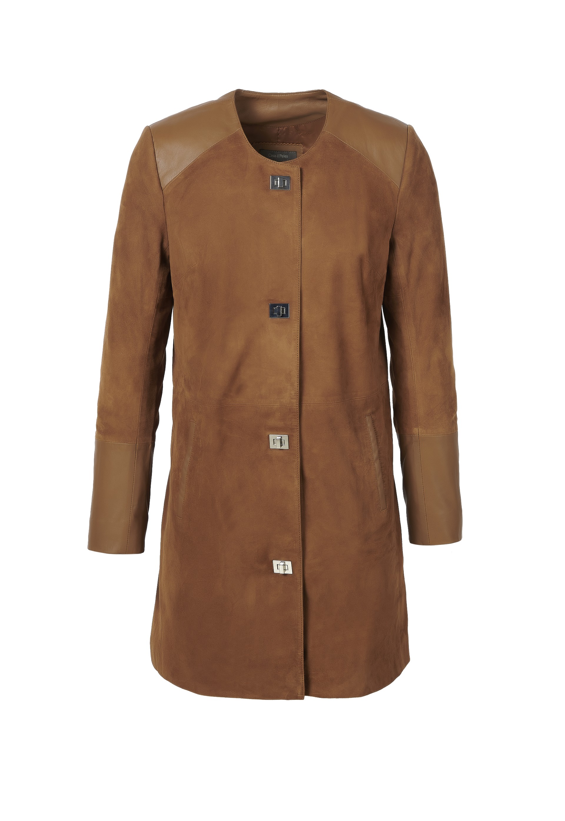 Casaco em pele Carminho