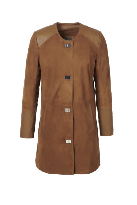 Casaco em pele Carminho