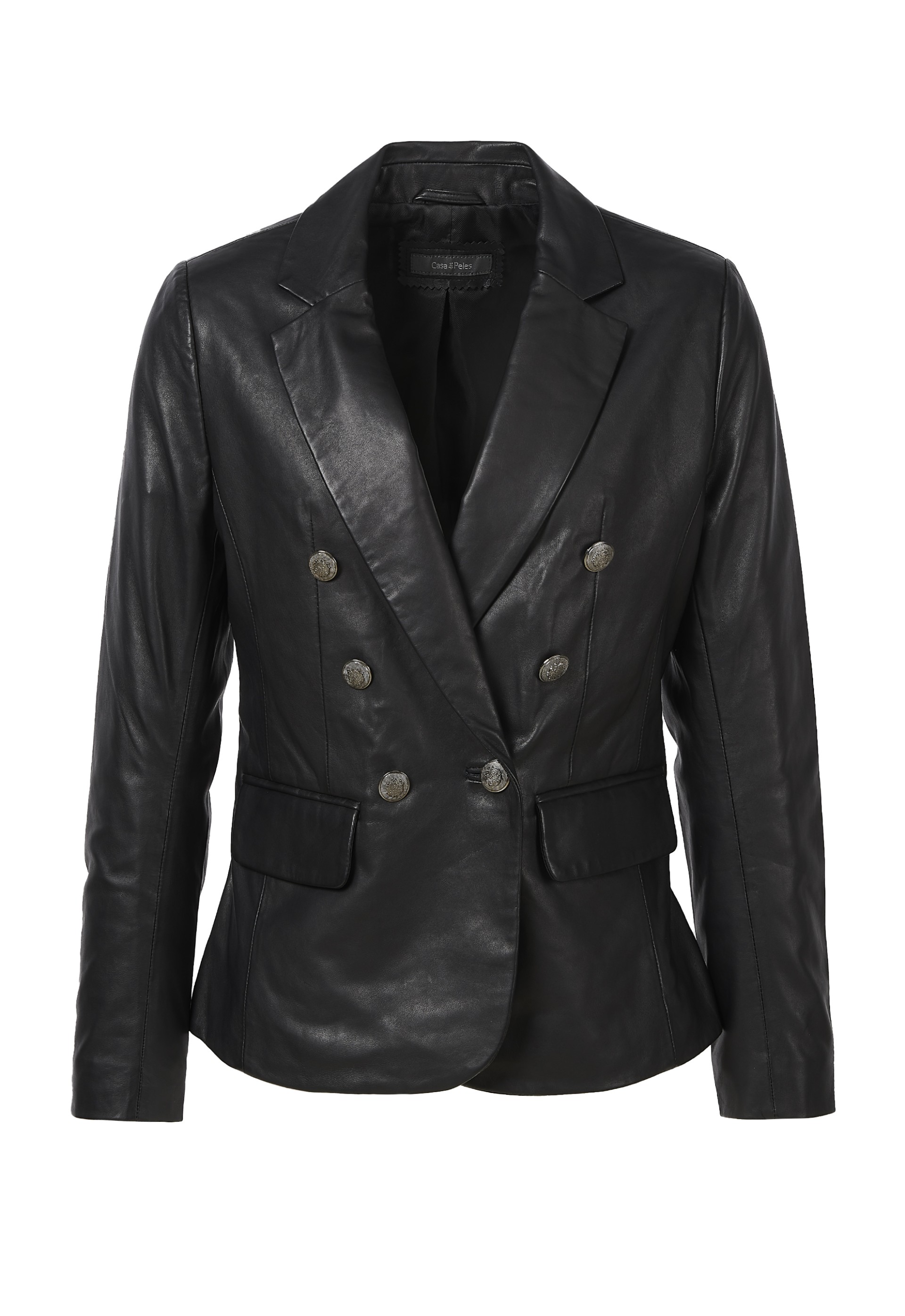 Casaco em pele Mariele