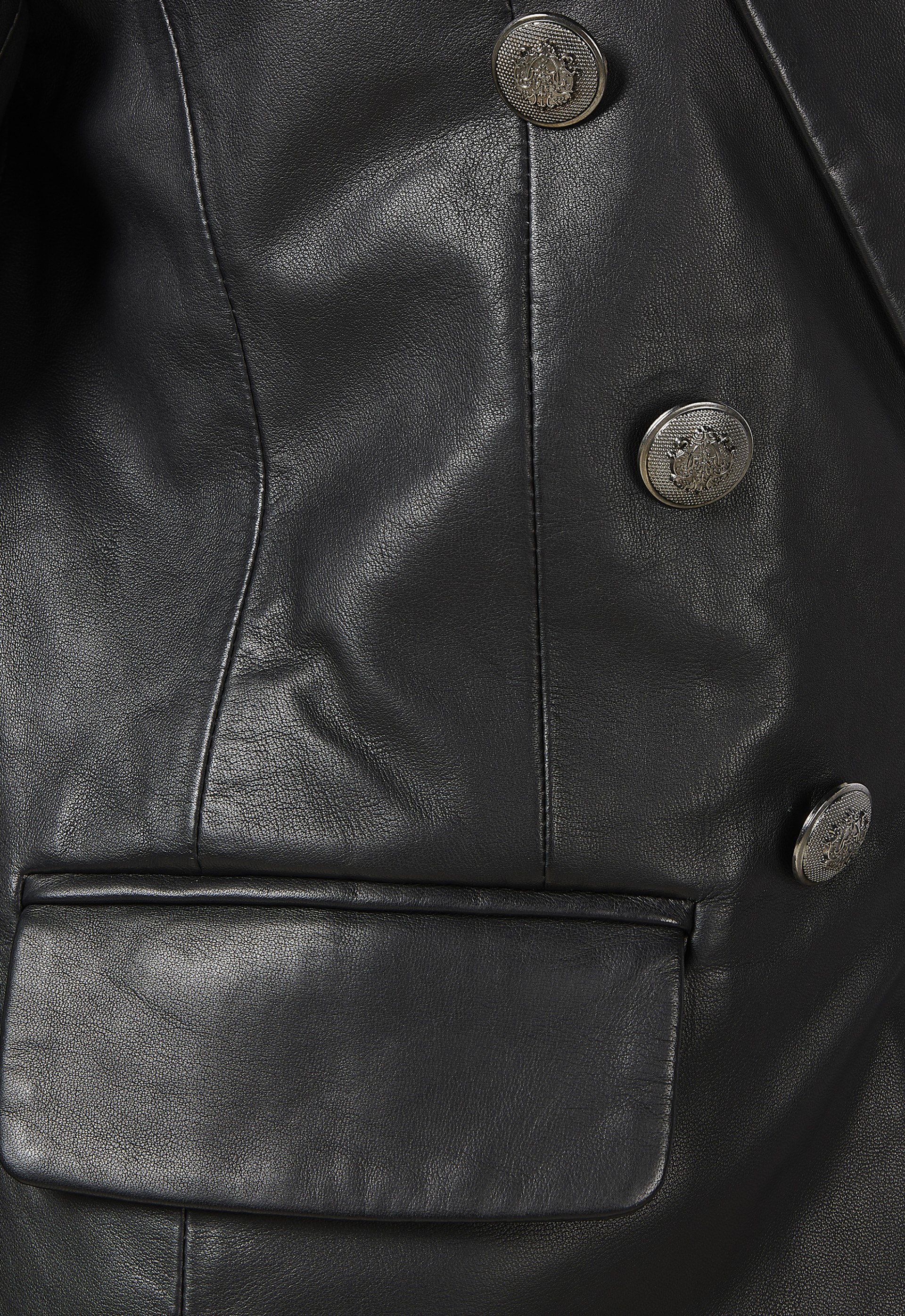 Casaco em pele Mariele