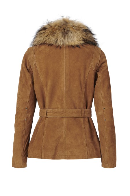 Casaco em pele Petra