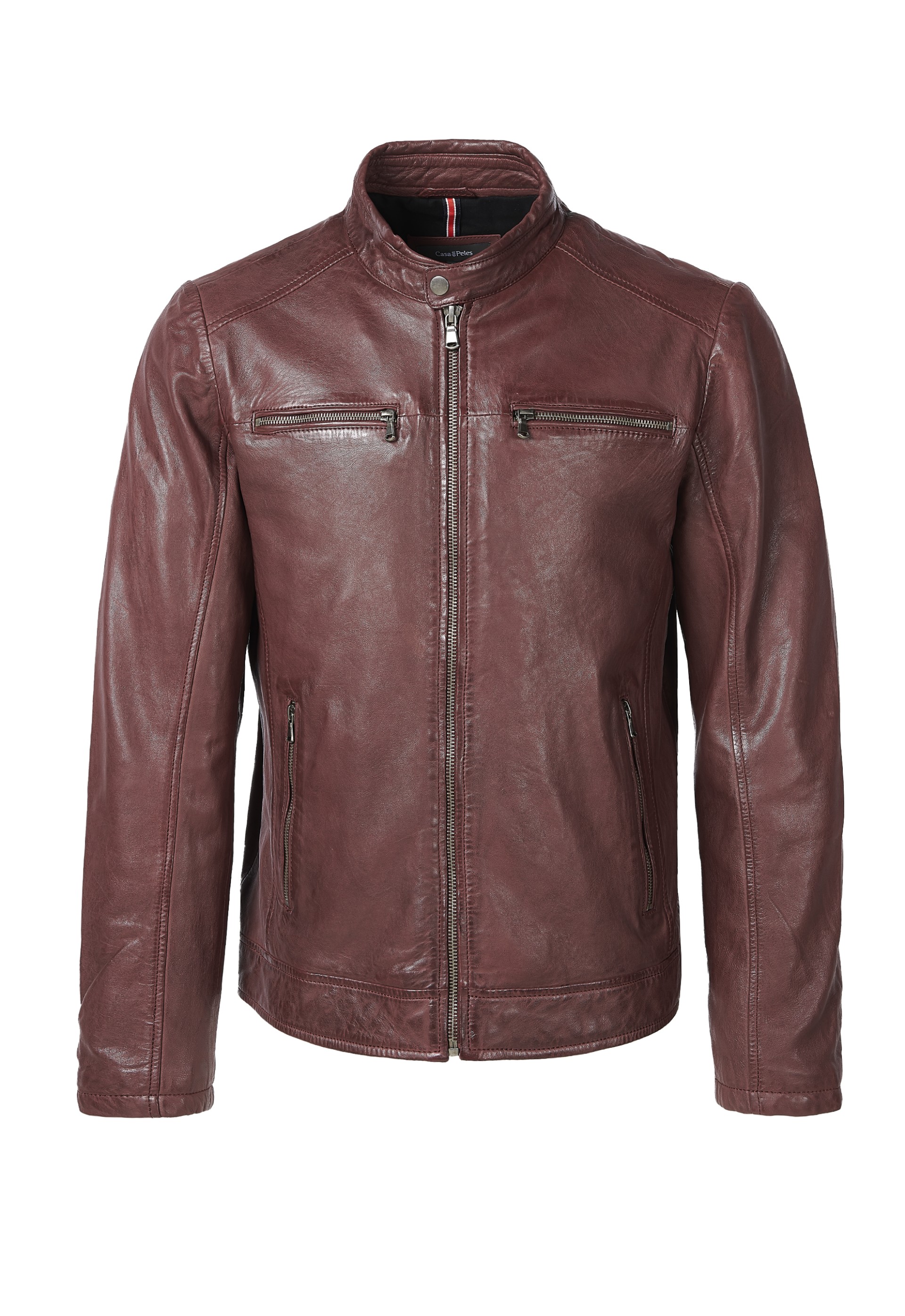 Blusão em pele Tomás
