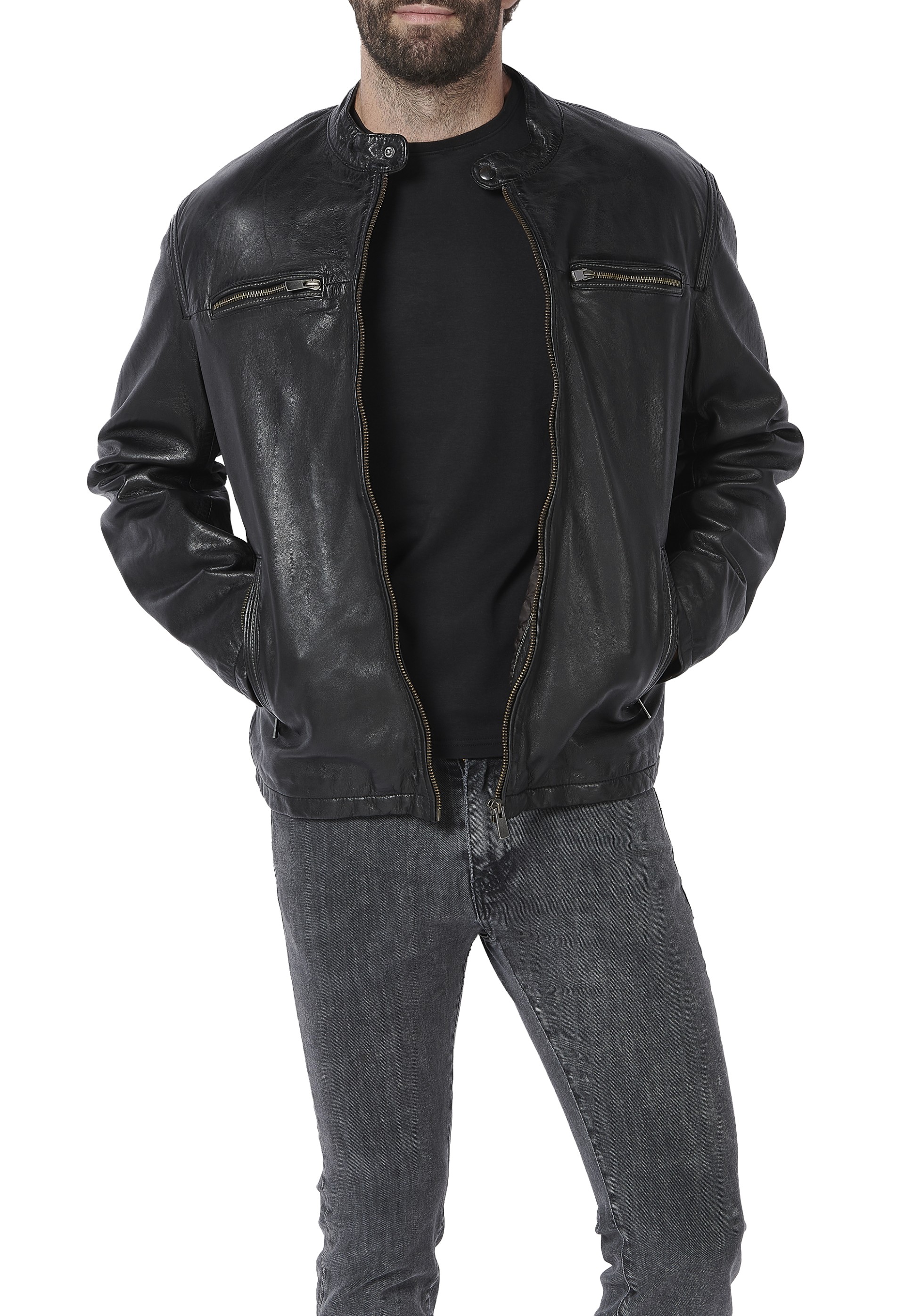 Blusão em pele Donatello