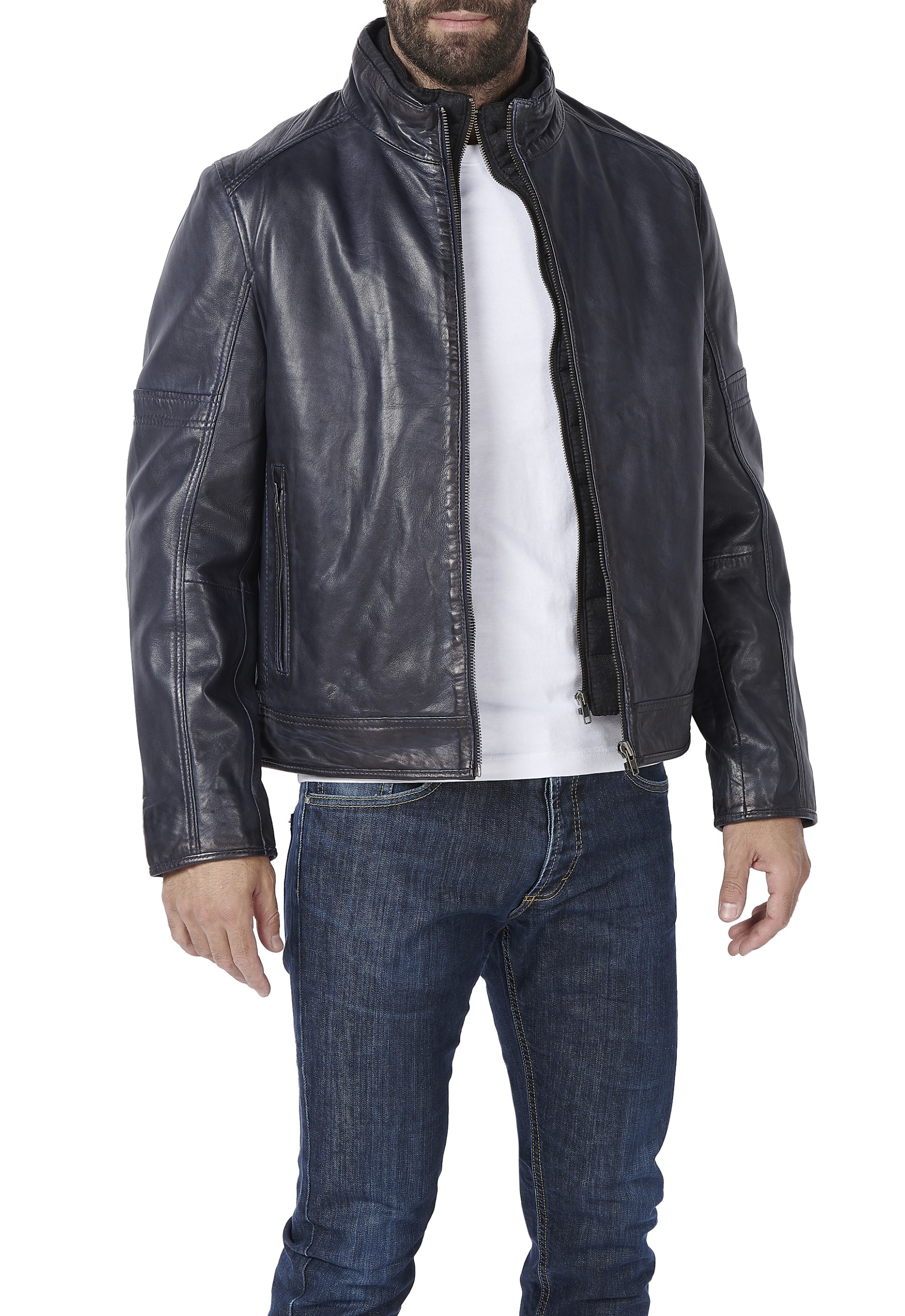 Blusão em pele Anton