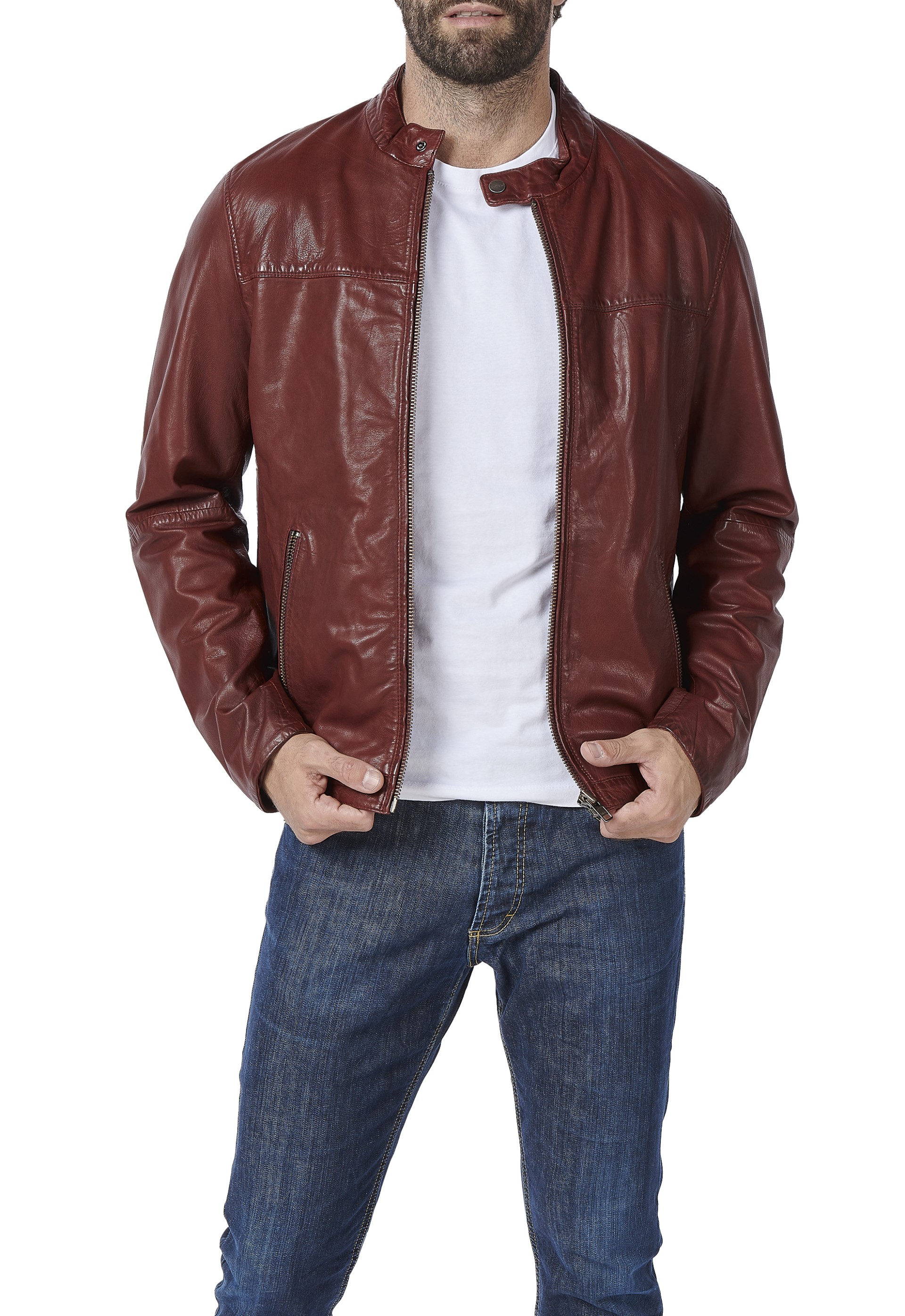 Blusão de pele Tiago