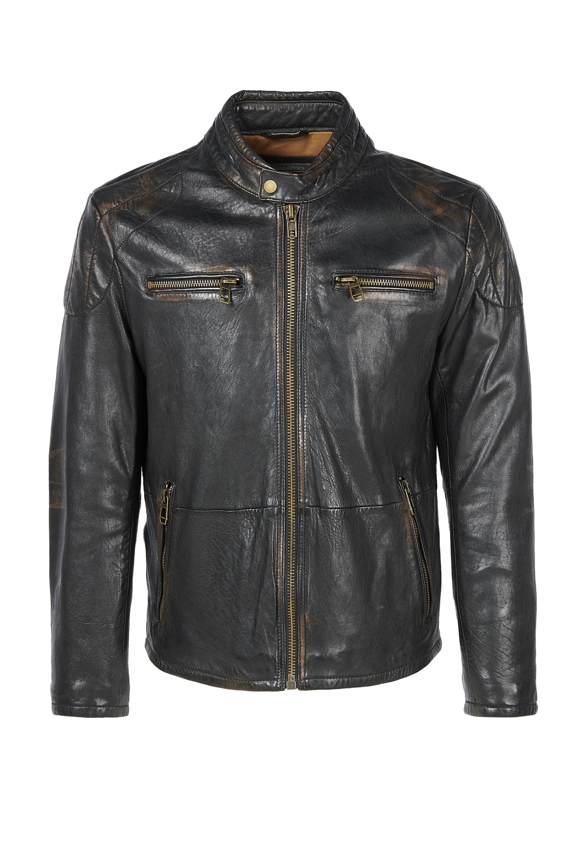 Blusão em pele Belarmino