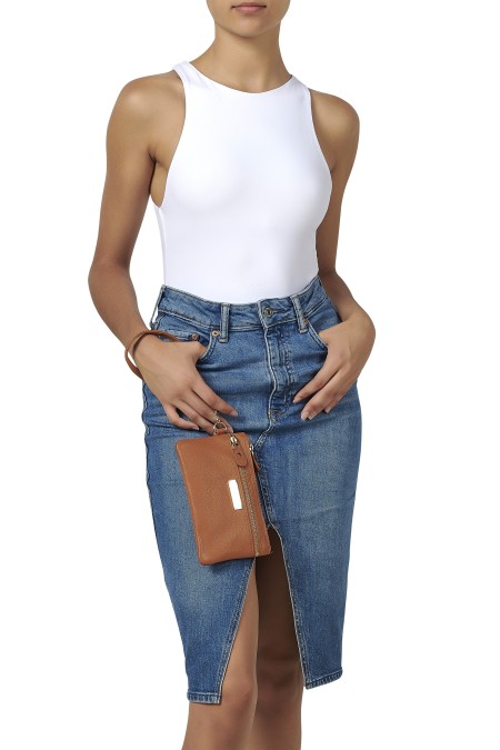 Pochete em pele 3304