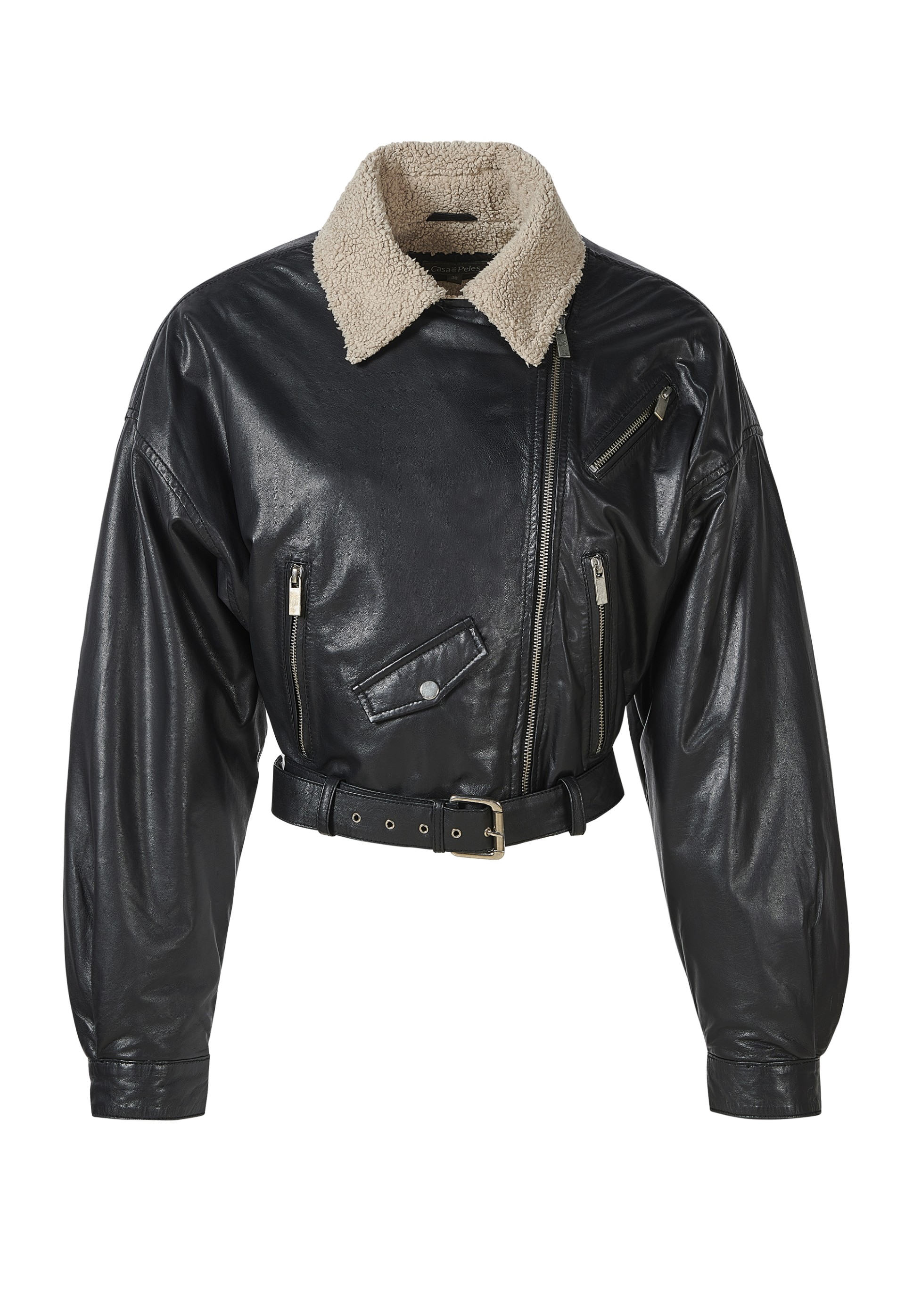 Blusão em pele Beatriz