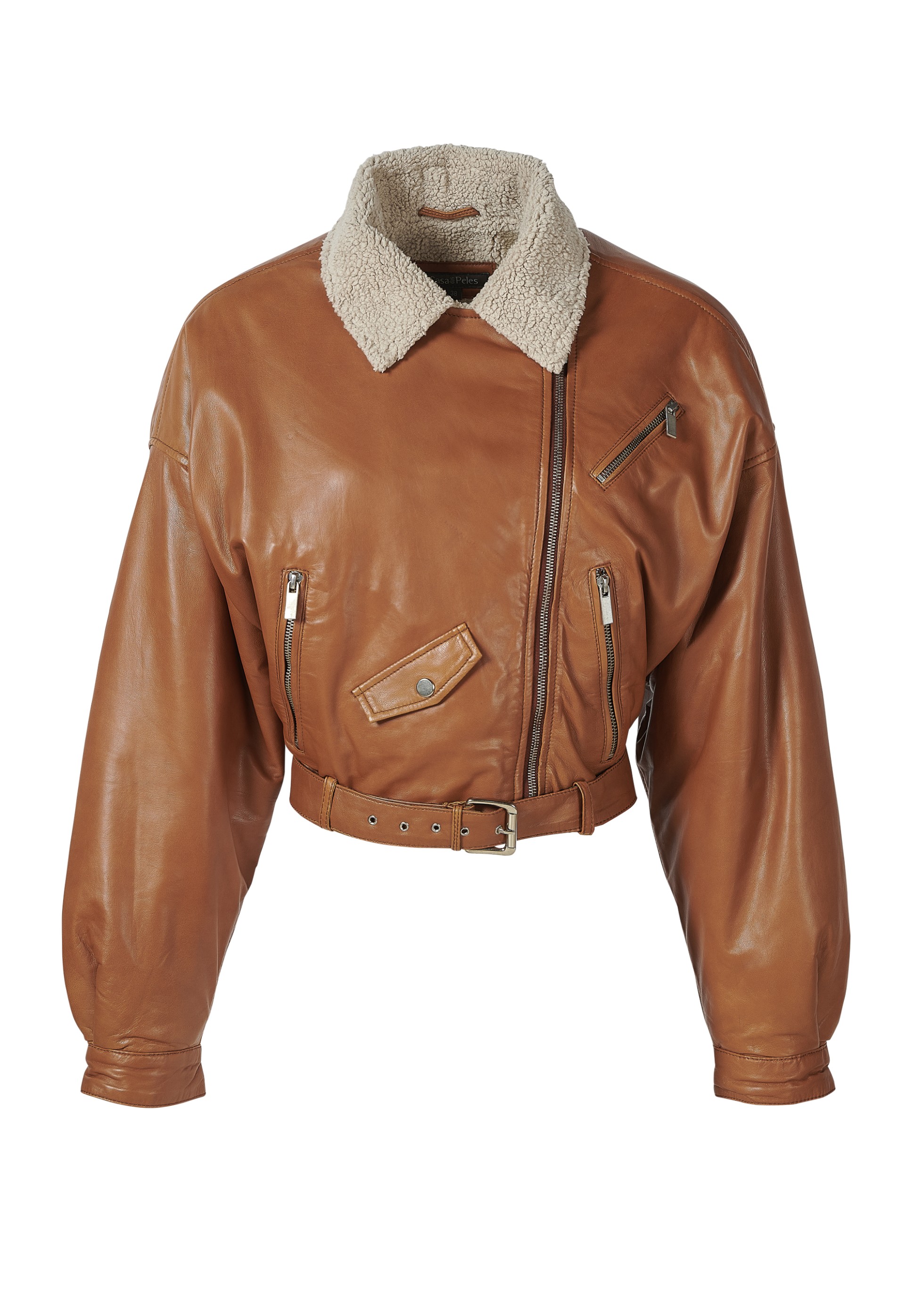 Blusão em pele Beatriz