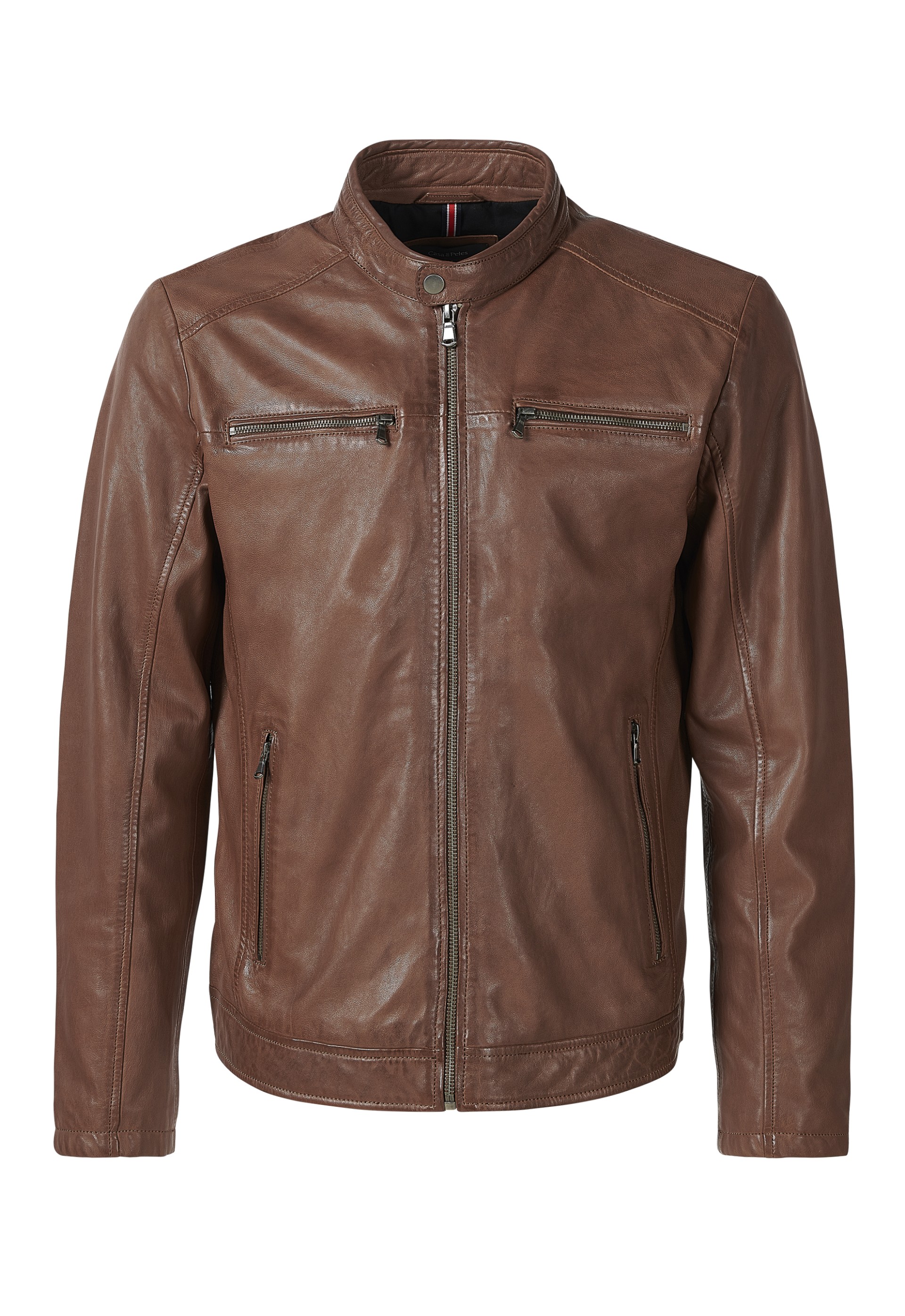 Blusão em pele Tomás