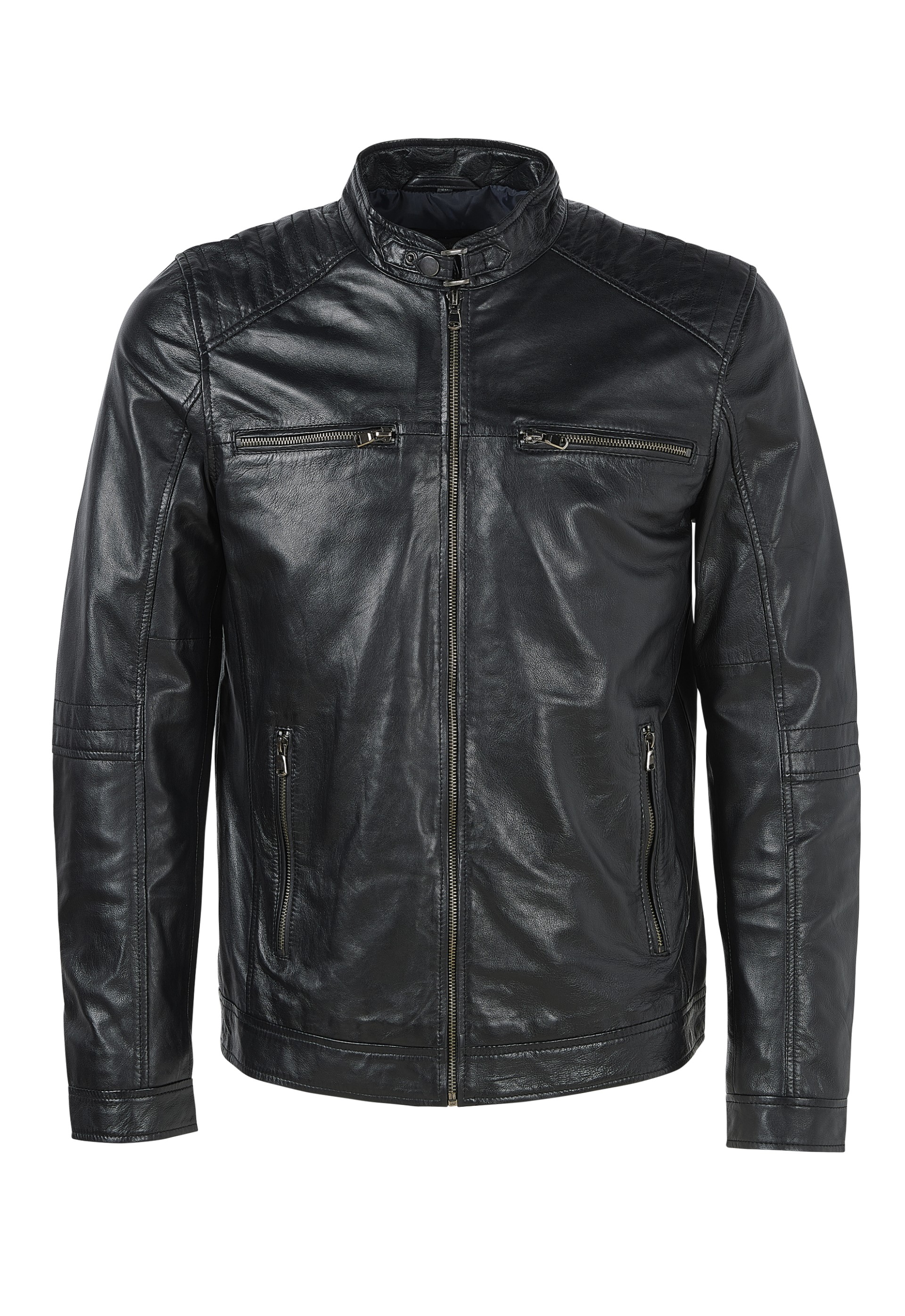 Blusão em pele Leandro