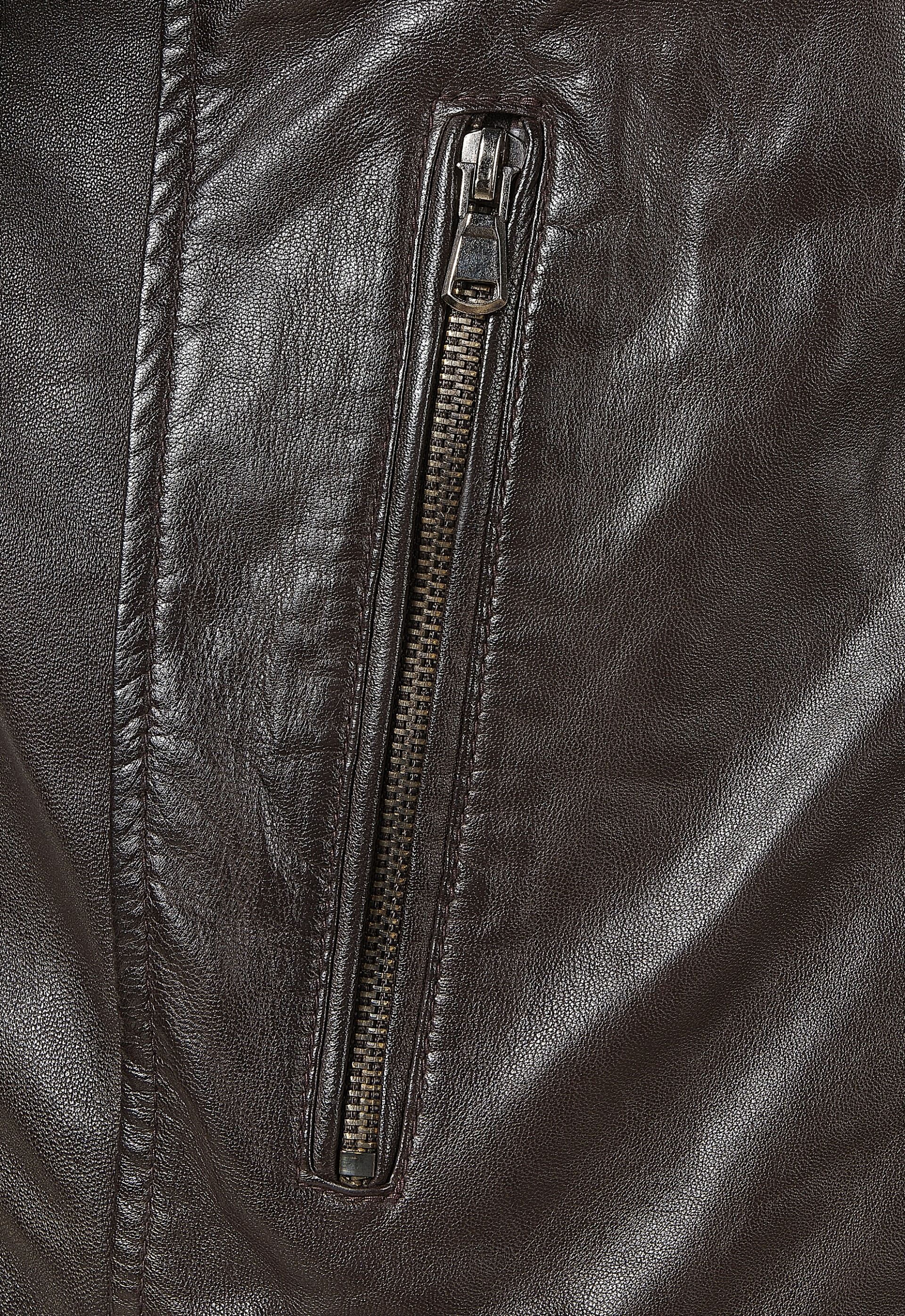 Blusão em pele Leandro