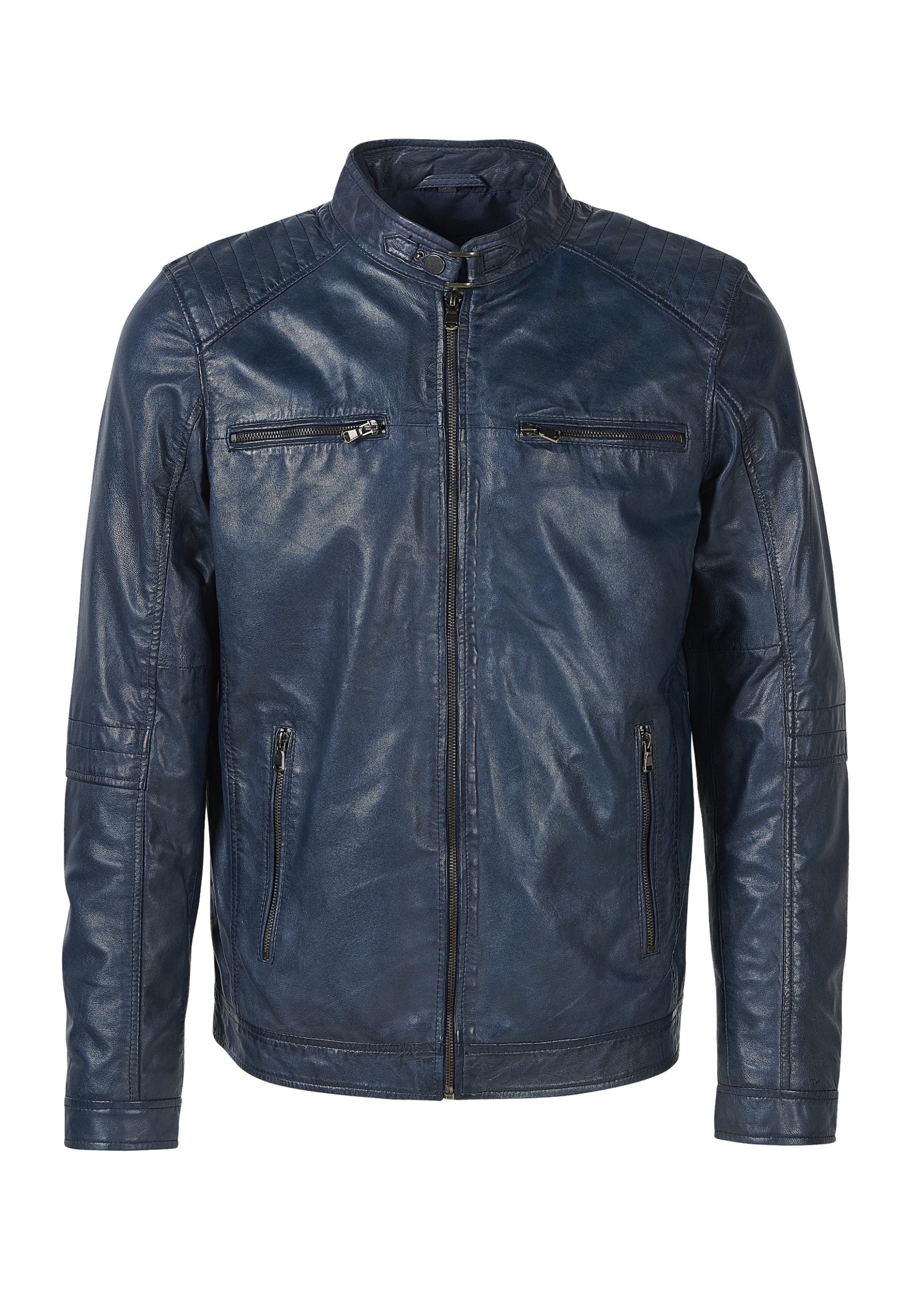 Blusão em pele Leandro