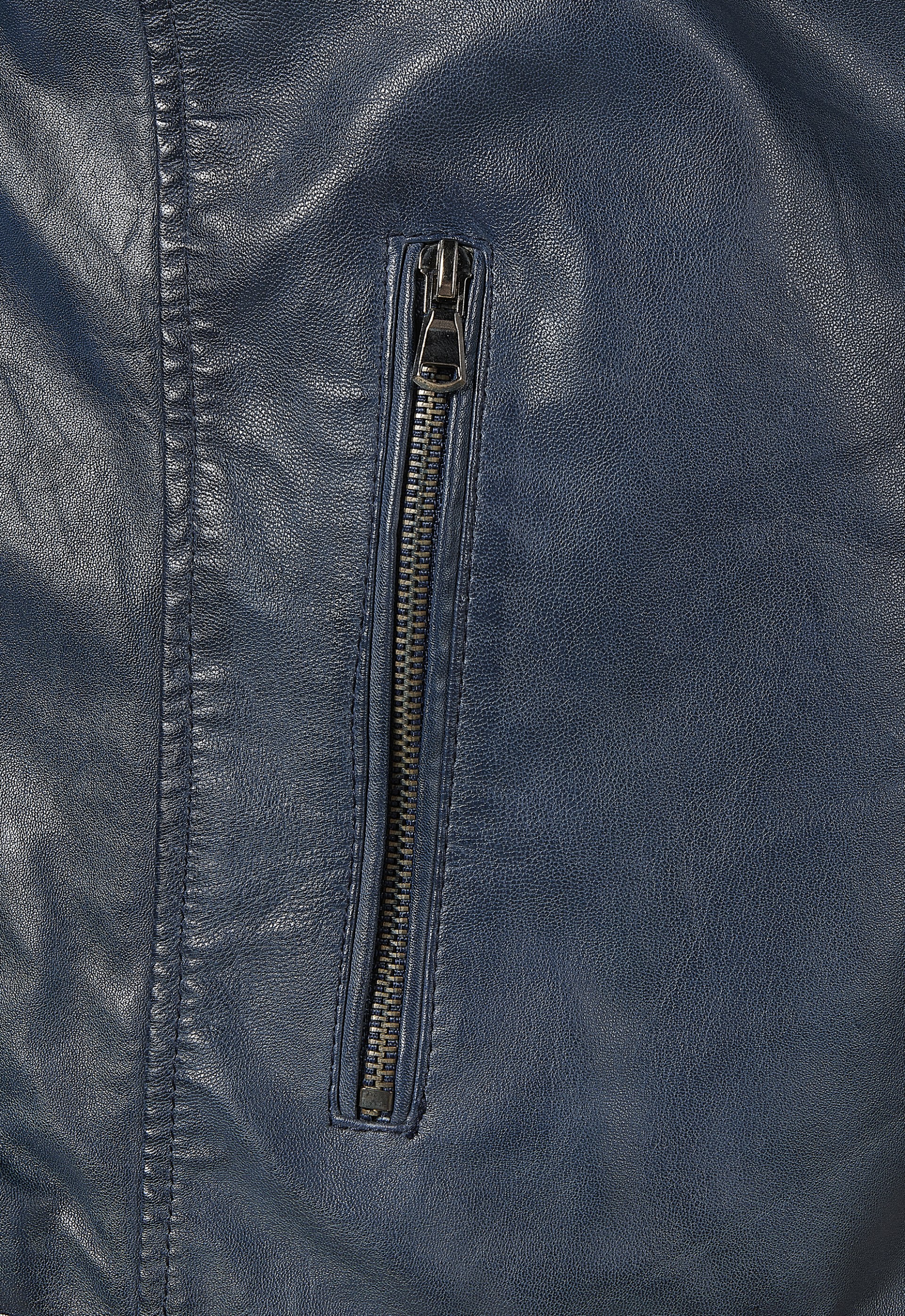 Blusão em pele Leandro