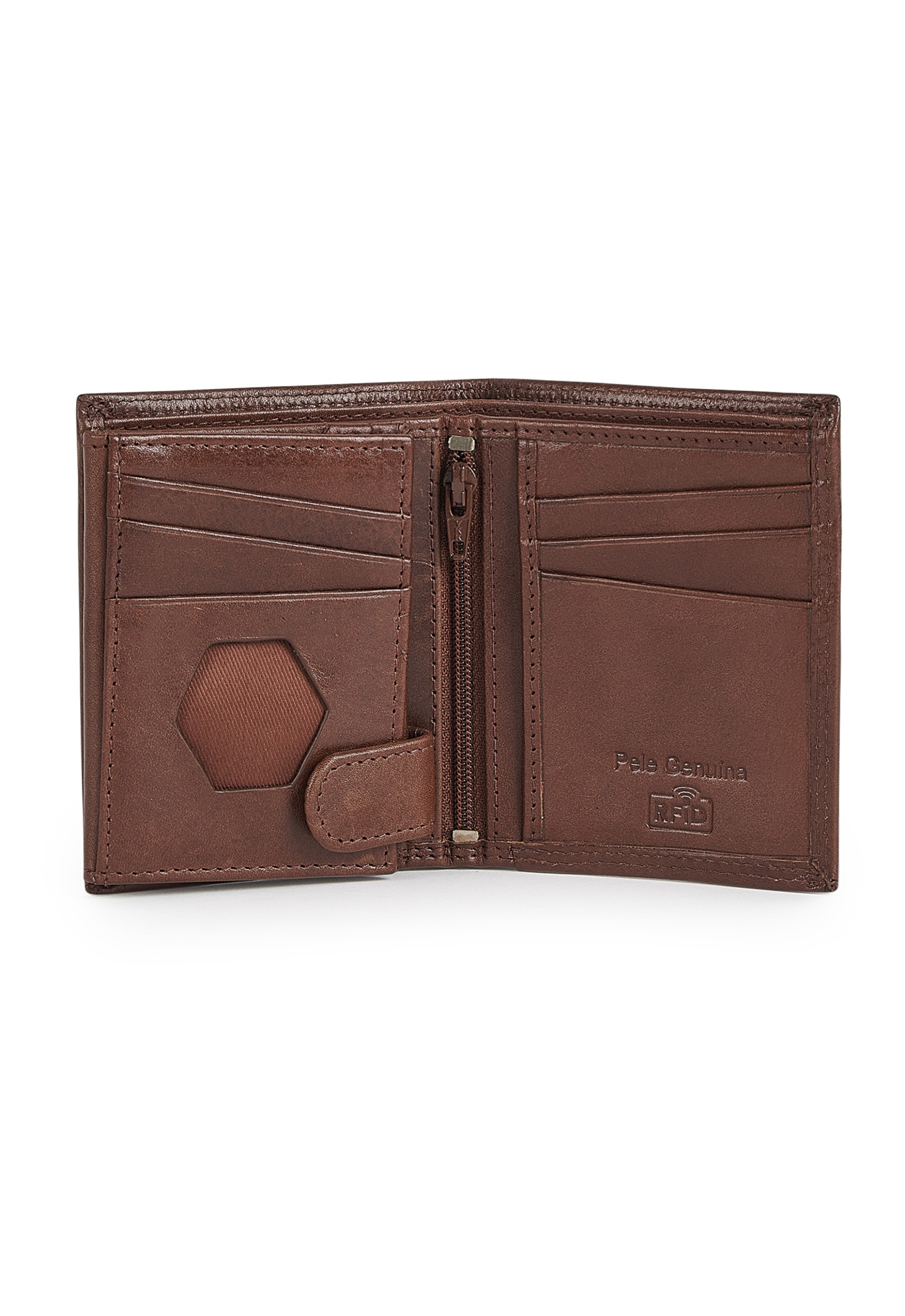 Carteira em pele 0608