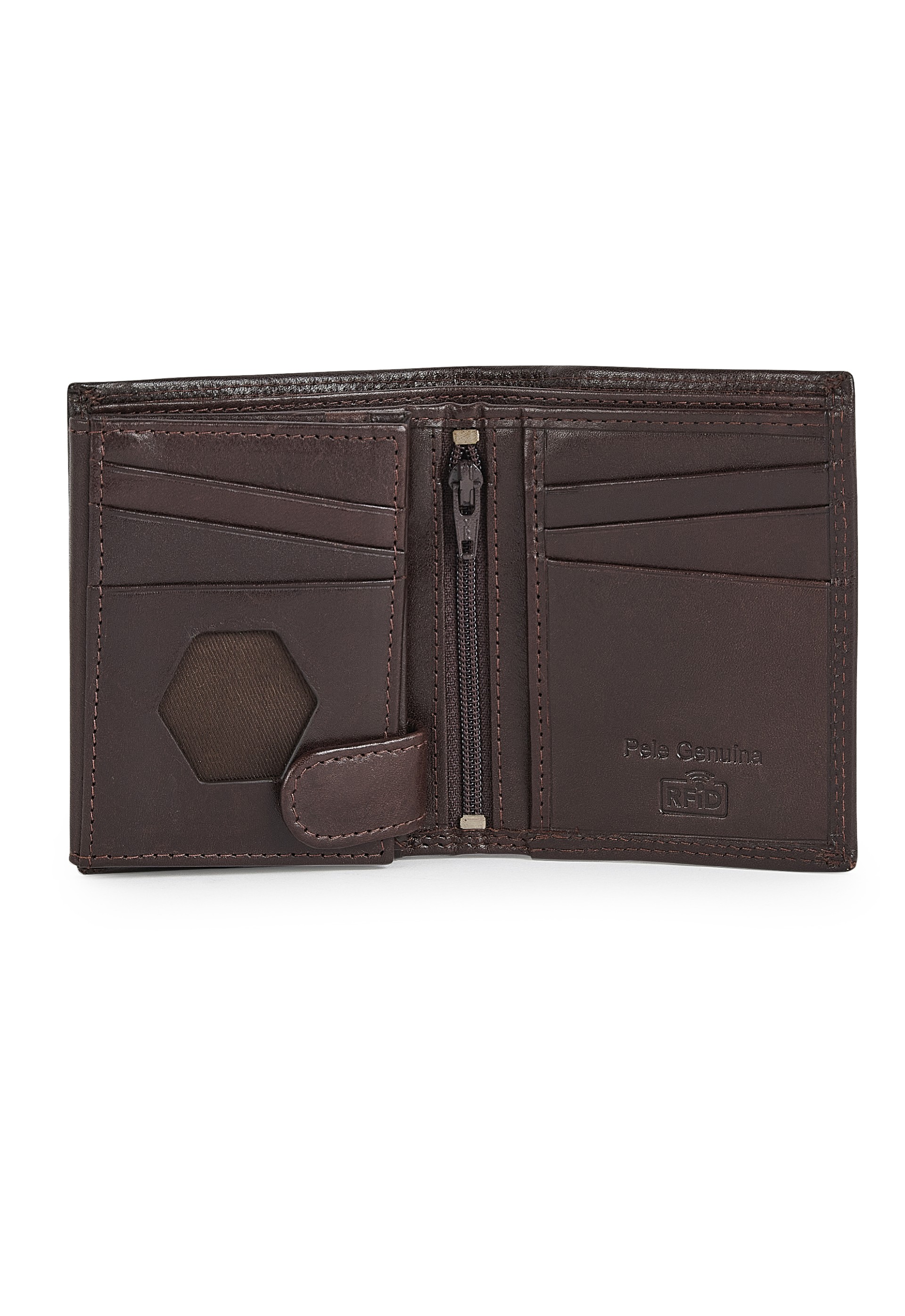 Carteira em pele 0608